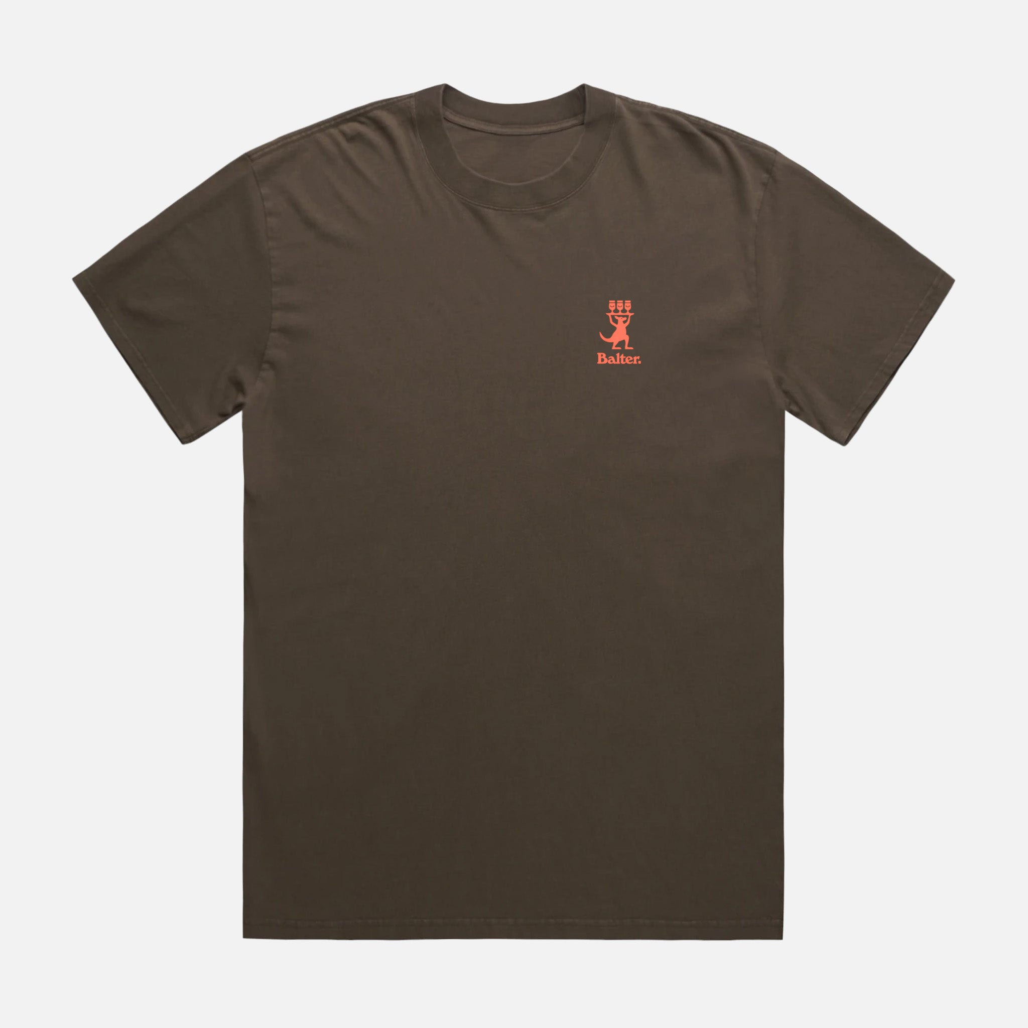 Another Round Heavy Tee - Faded Brown