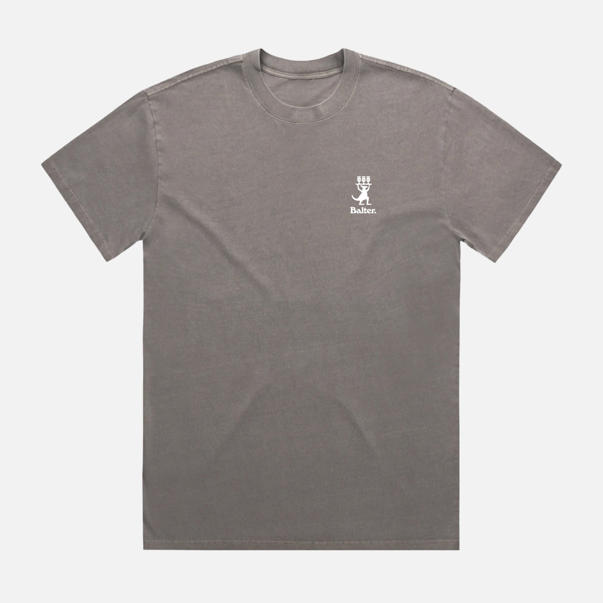 Another Round Heavy Tee - Faded Grey