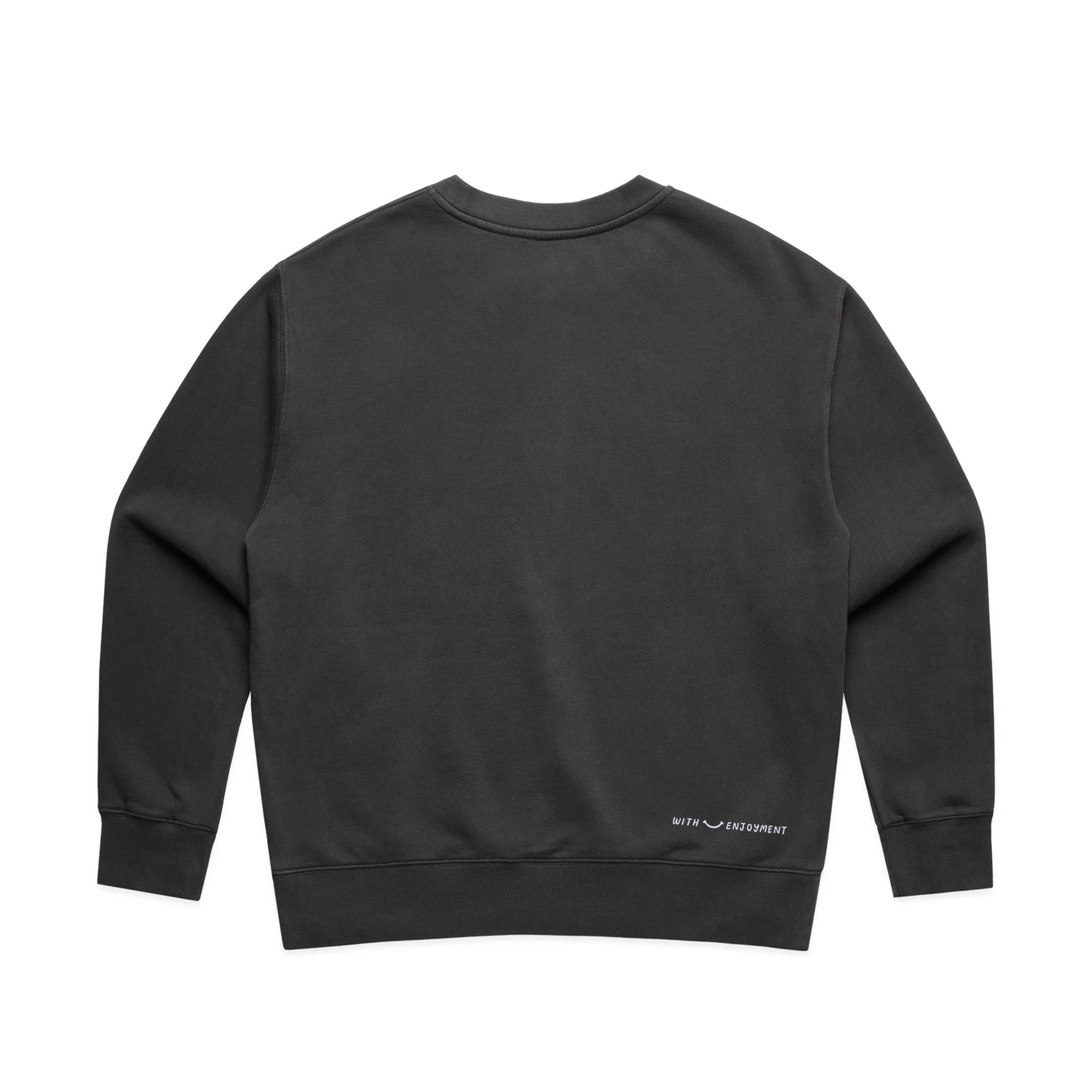 Easy Done Women's Relax Crew - Faded Black