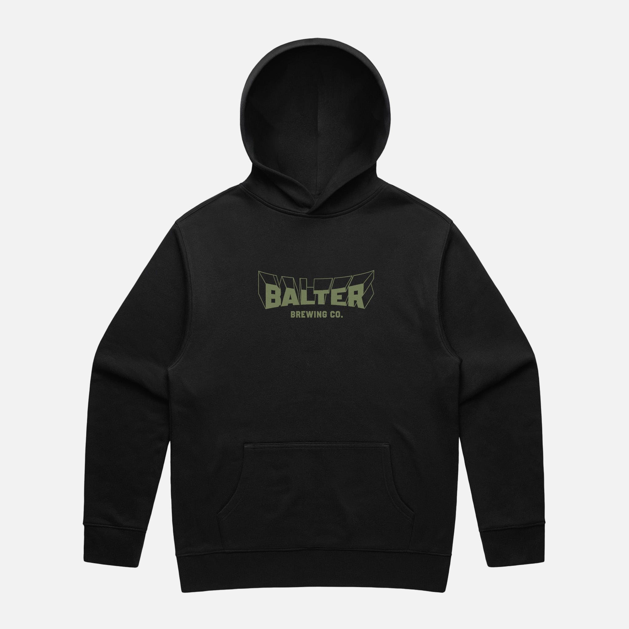 Three Dee Relax Hoodie - Black