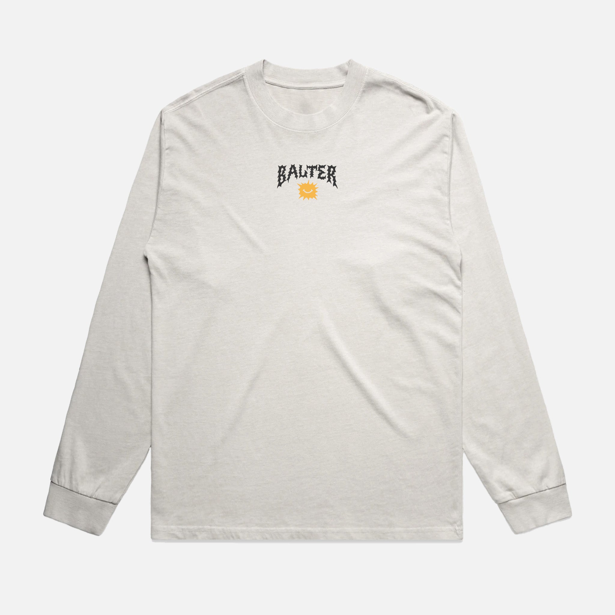 Wave Warp Heavy Long Sleeve - Faded Bone