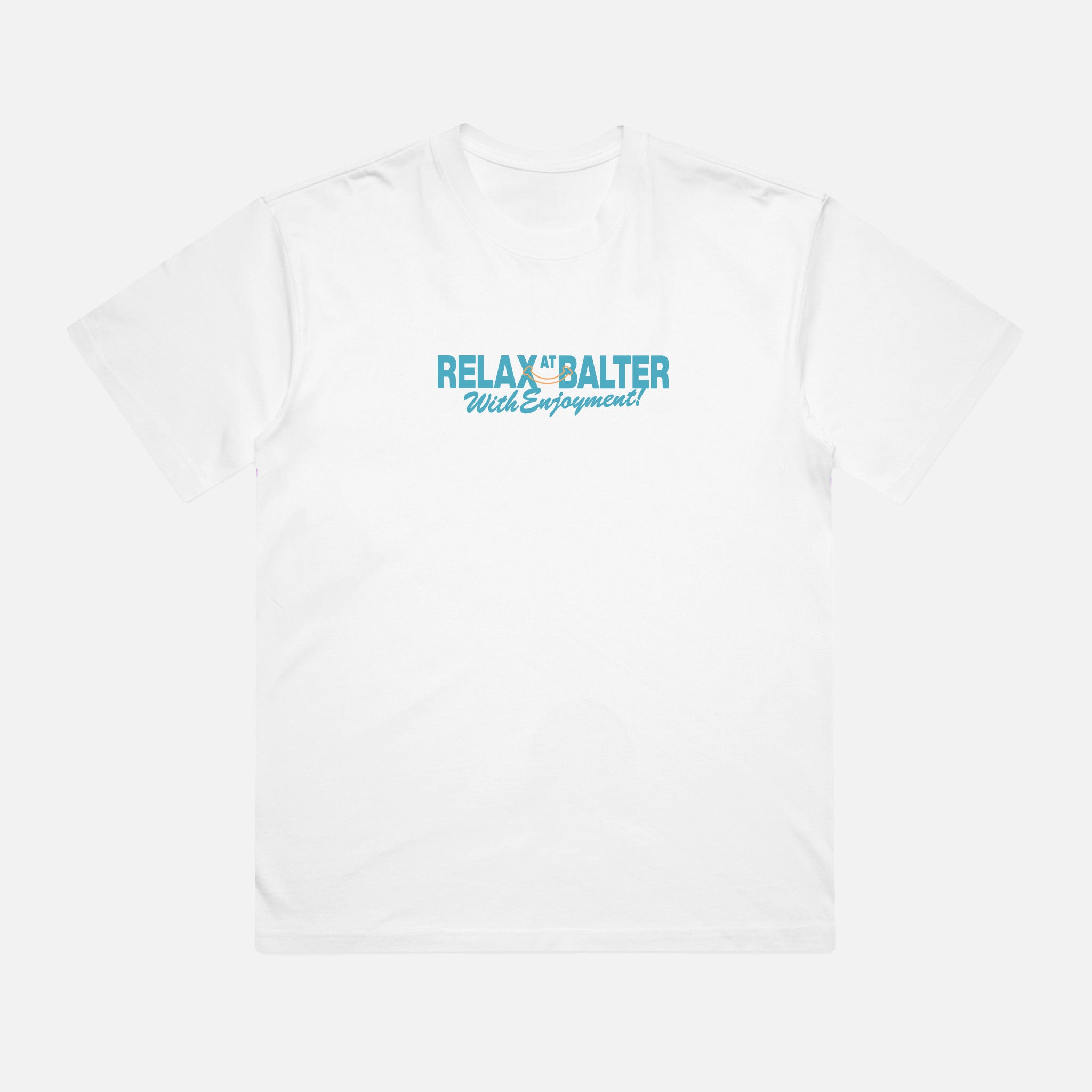 'Lax' Box Tee - White