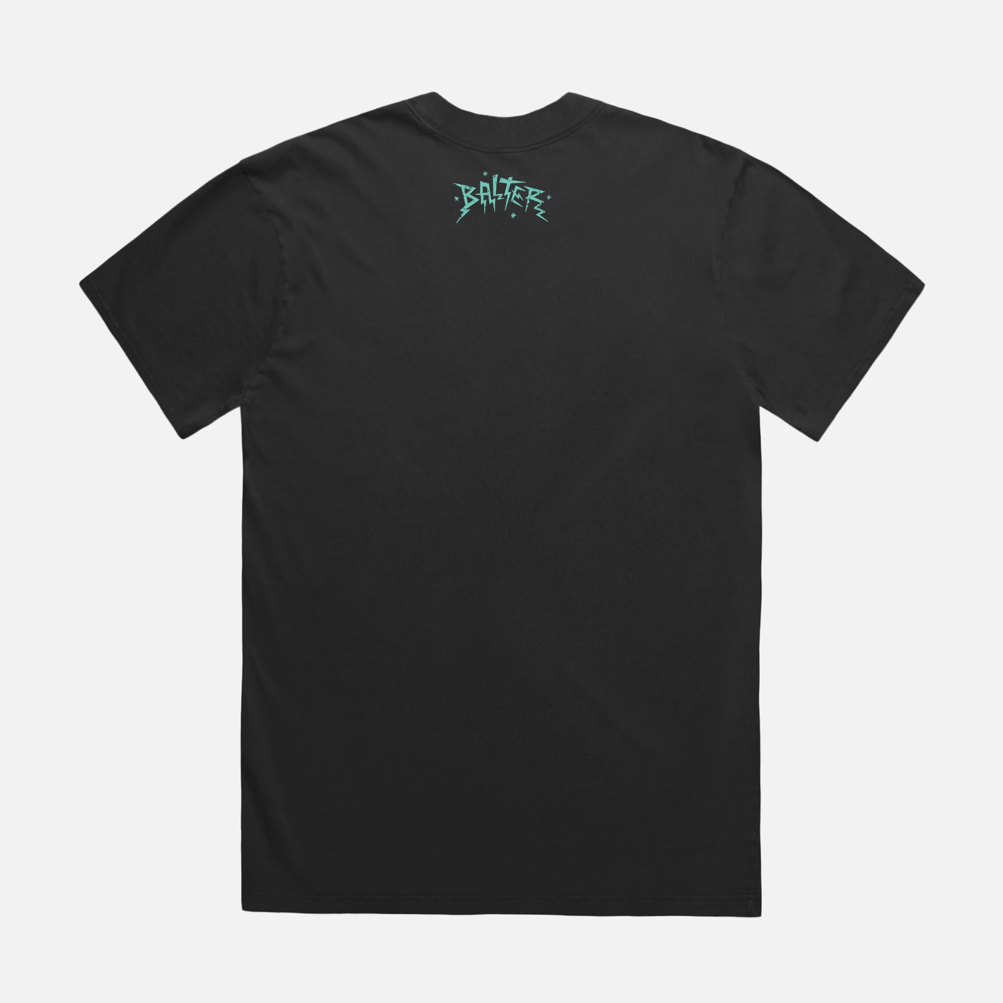 Wizz Heavy Faded Tee - Black