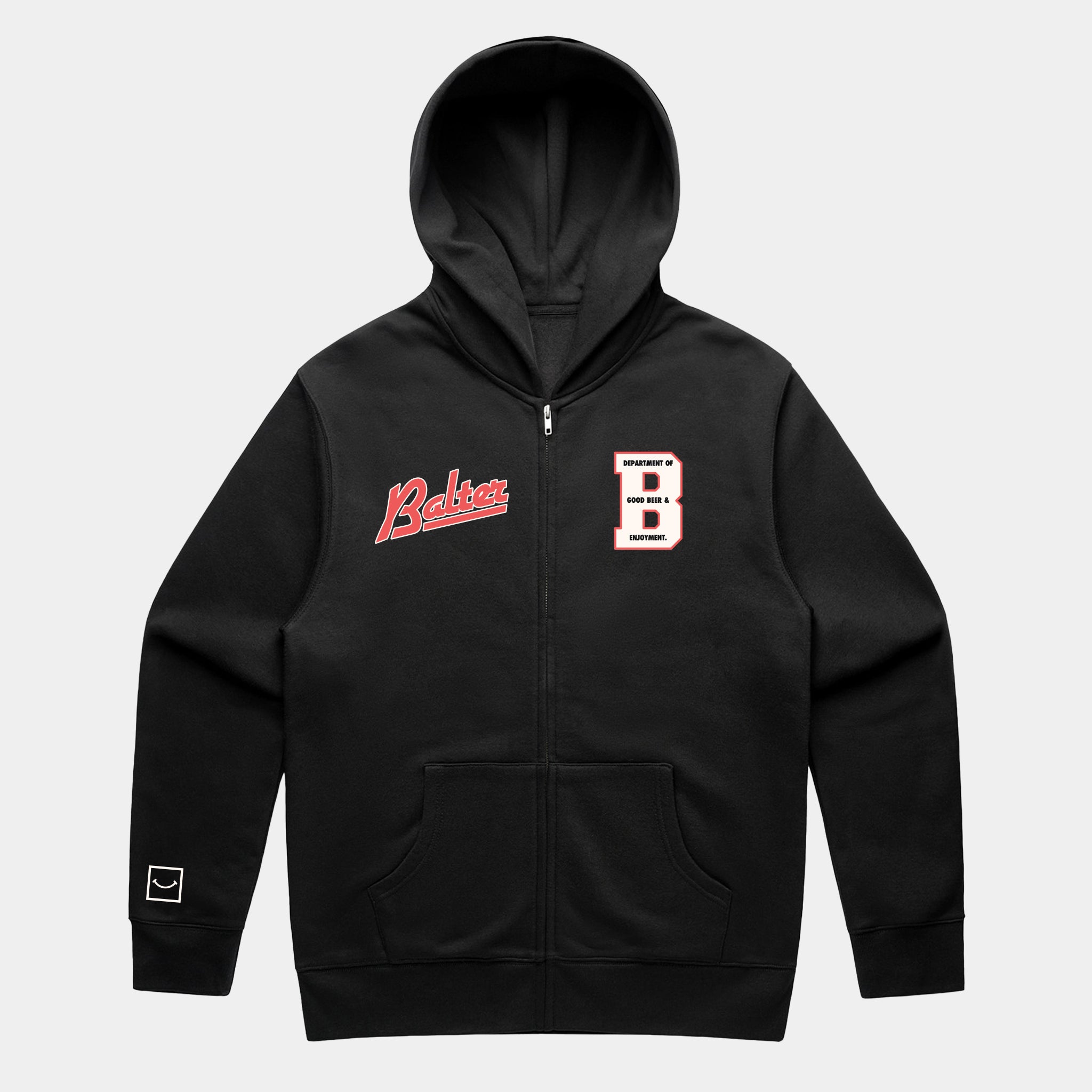 B-Team Zip Hoodie - Black