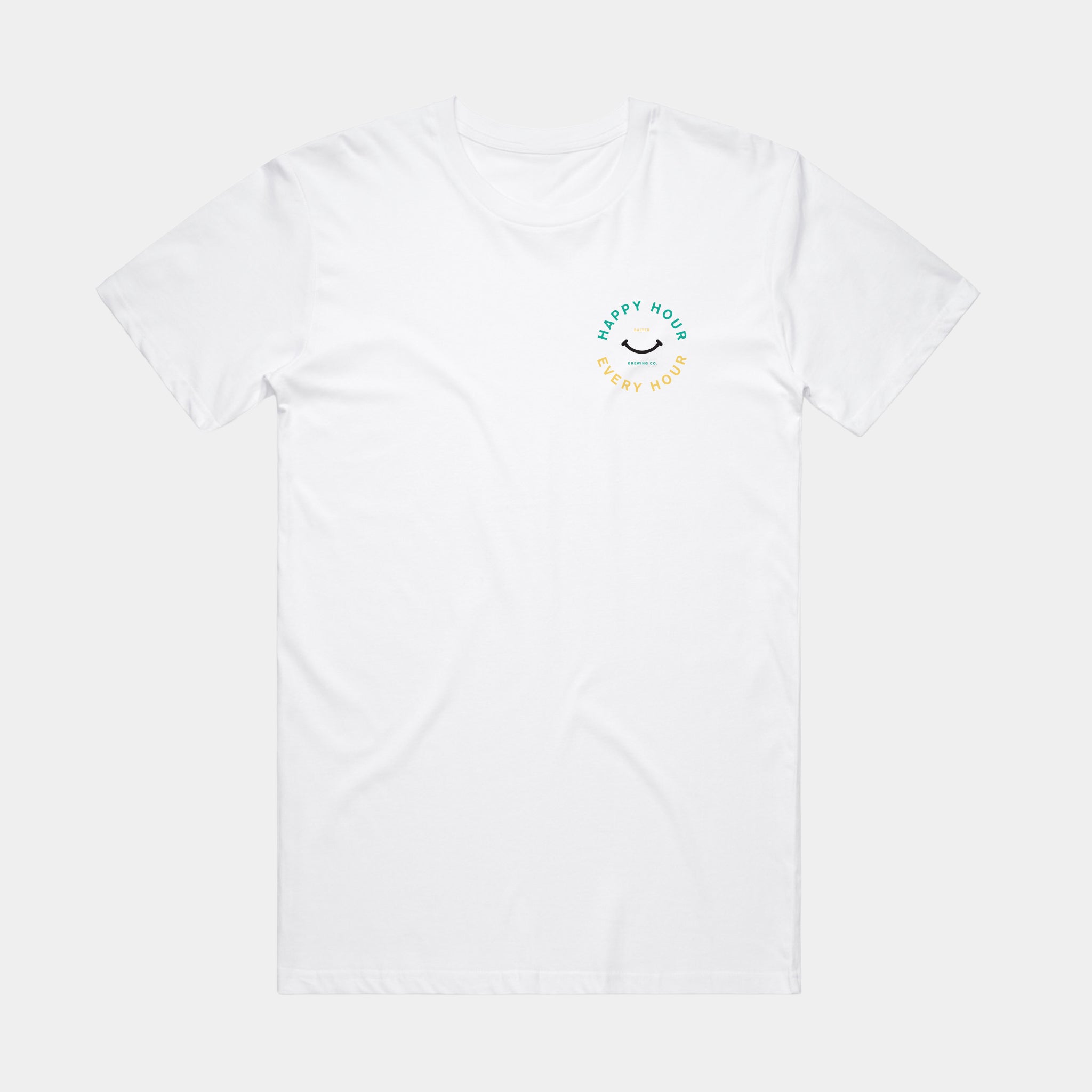 Happy Hour Tee - White