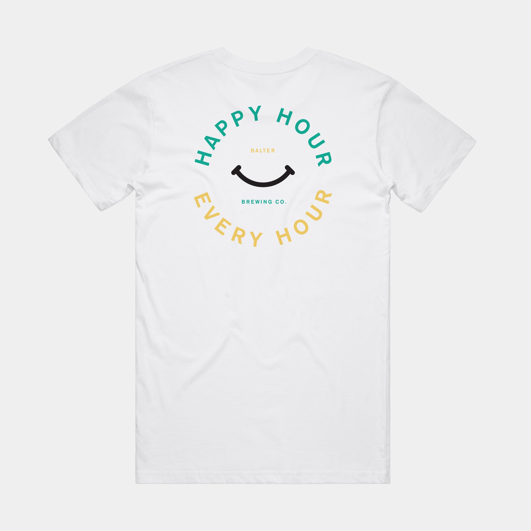 Happy Hour Tee - White