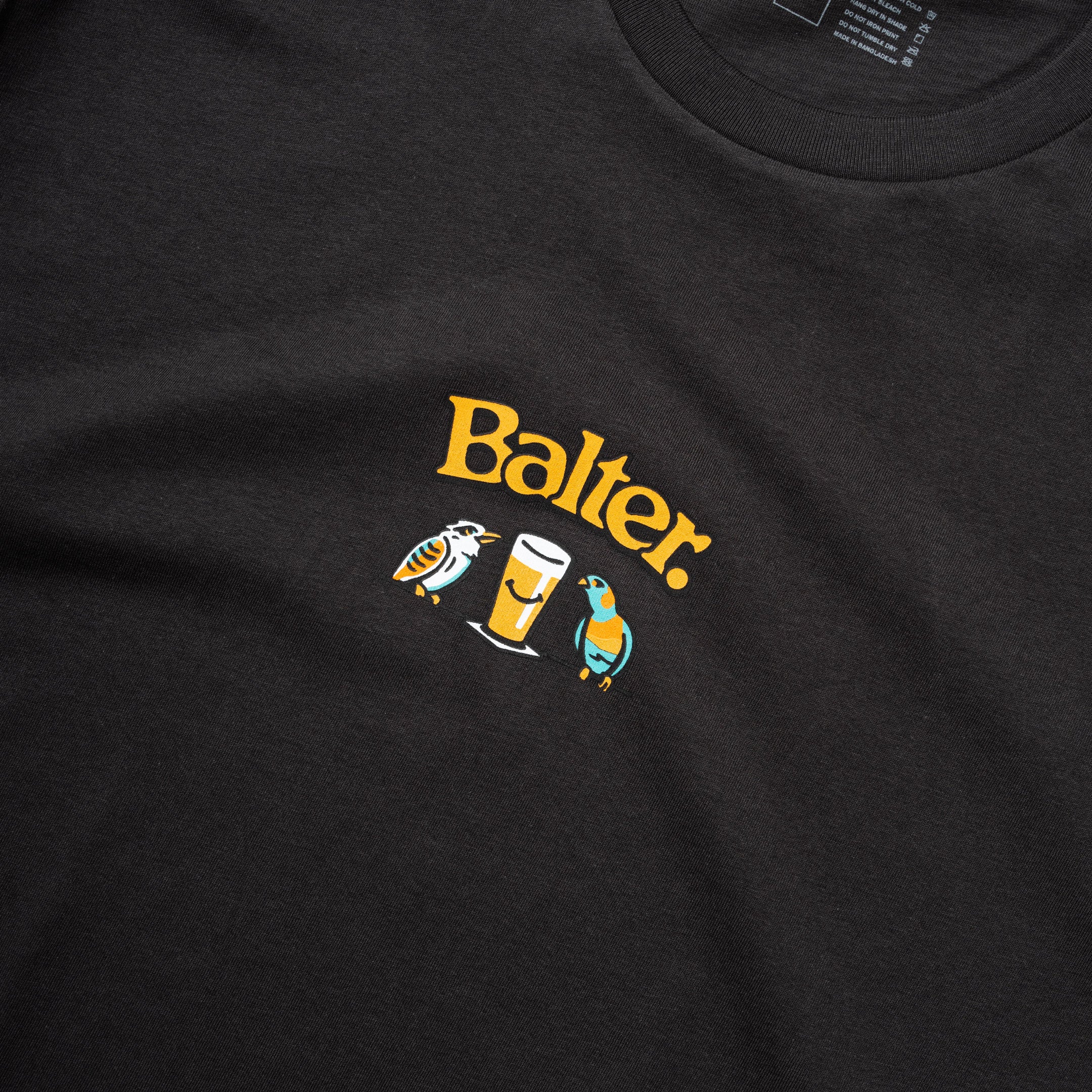 Birds & BEER Tee - Coal