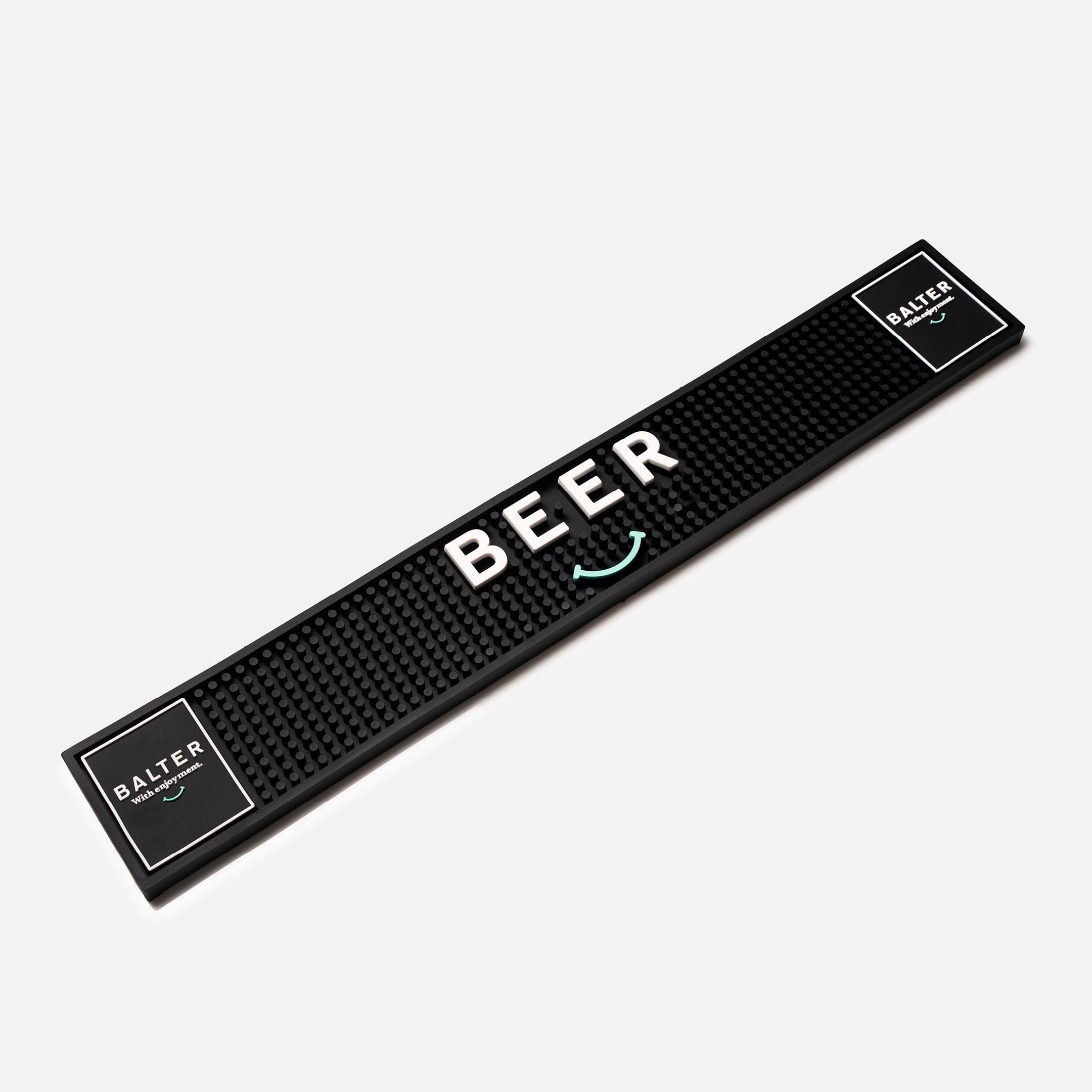Balter Beer Smiley Bar Mat - Narrow