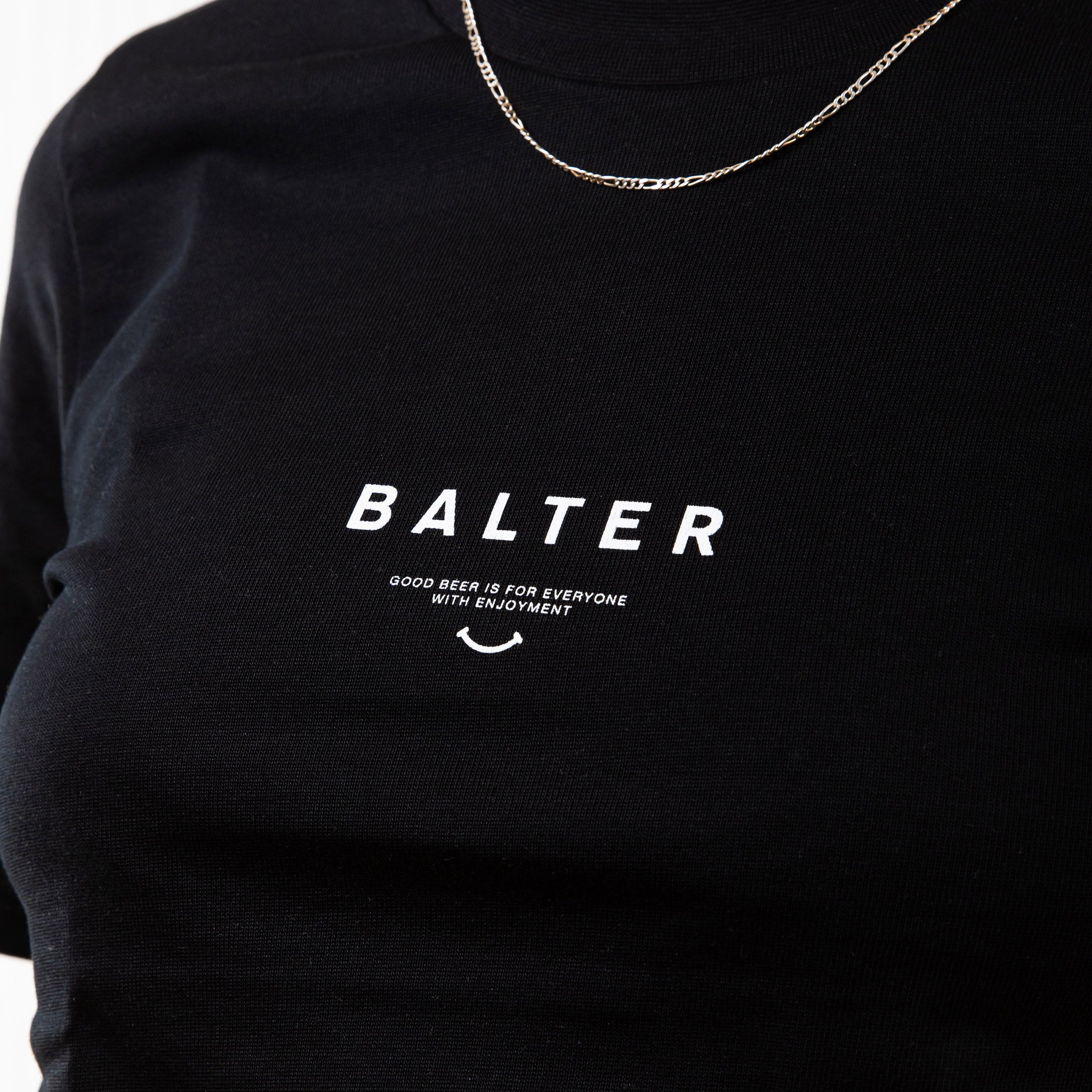 Women's Good Beer Heavy Tee - Black