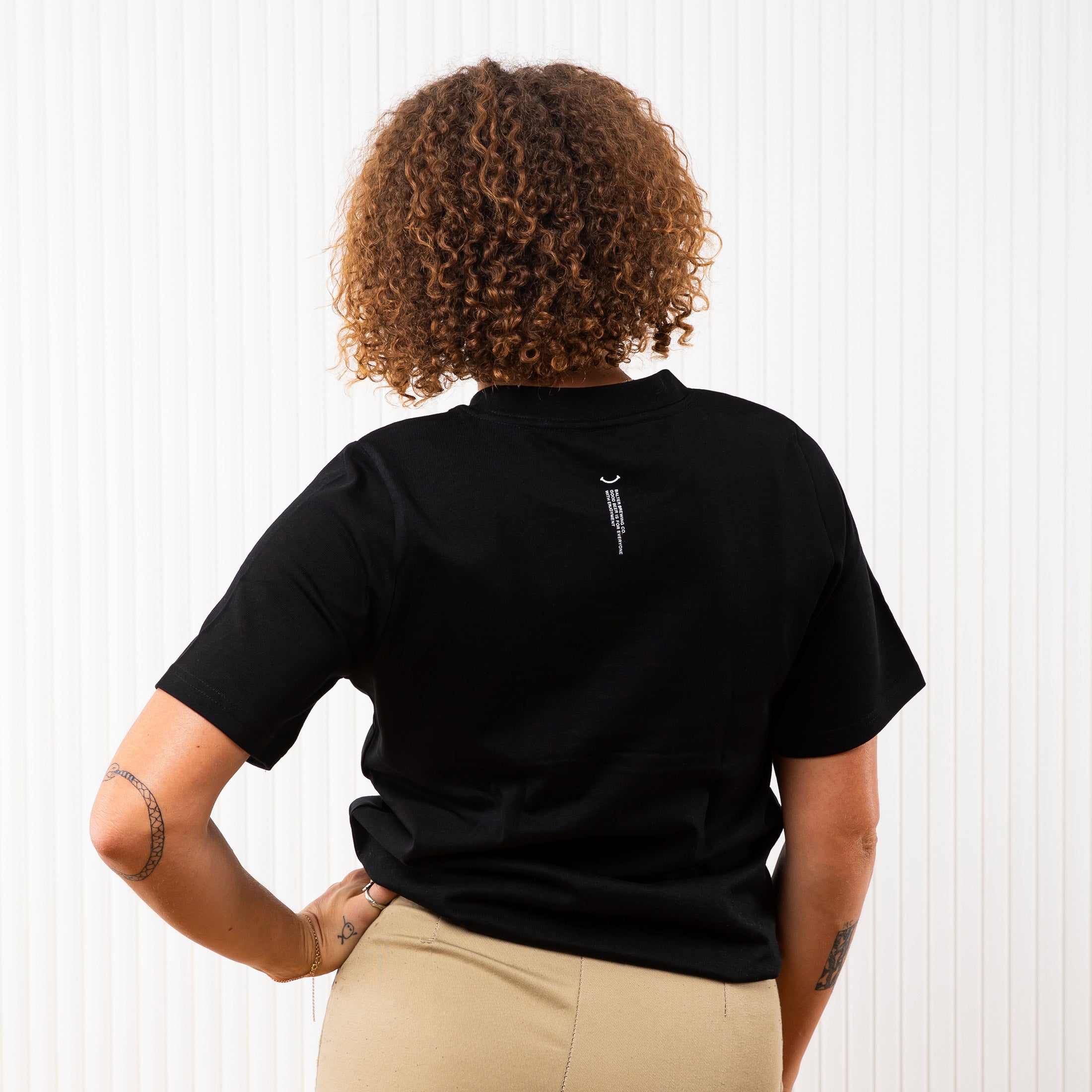 Women's Good Beer Heavy Tee - Black