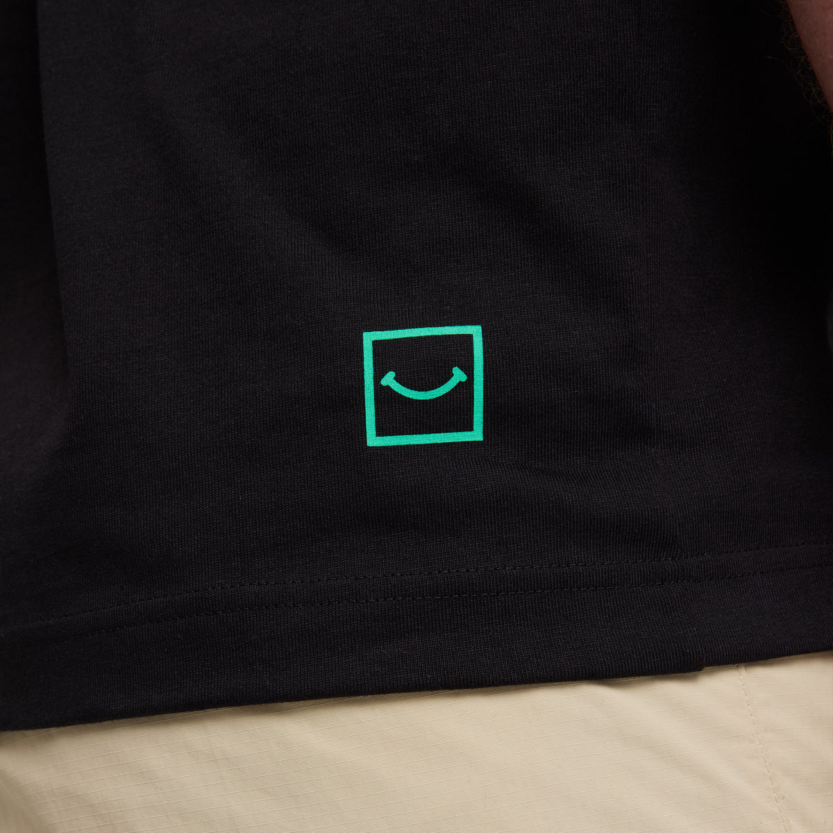Another Round Box Tee - Black