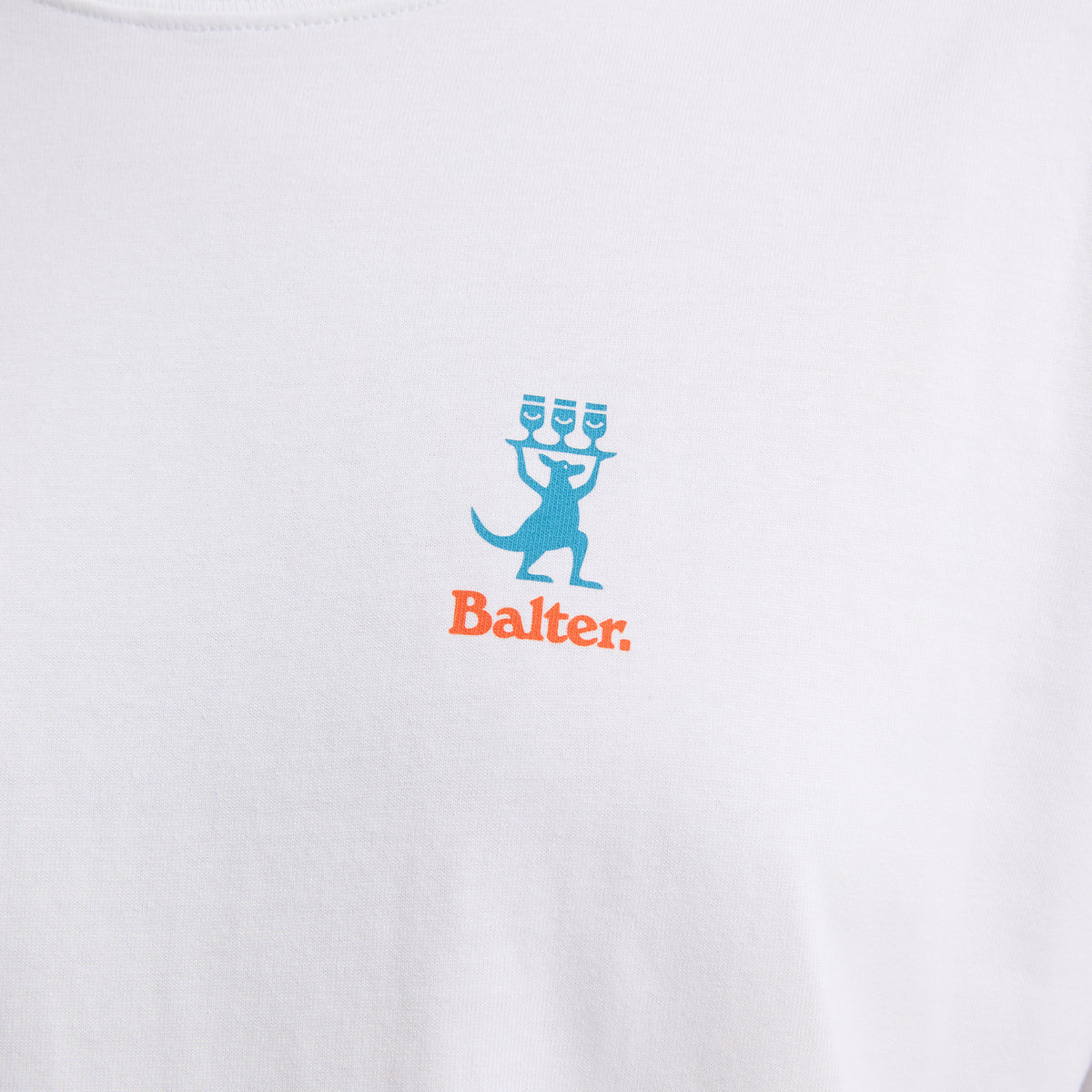Another Round Box Tee - White