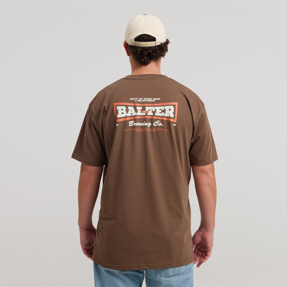 Club Beer Classic Tee - Walnut