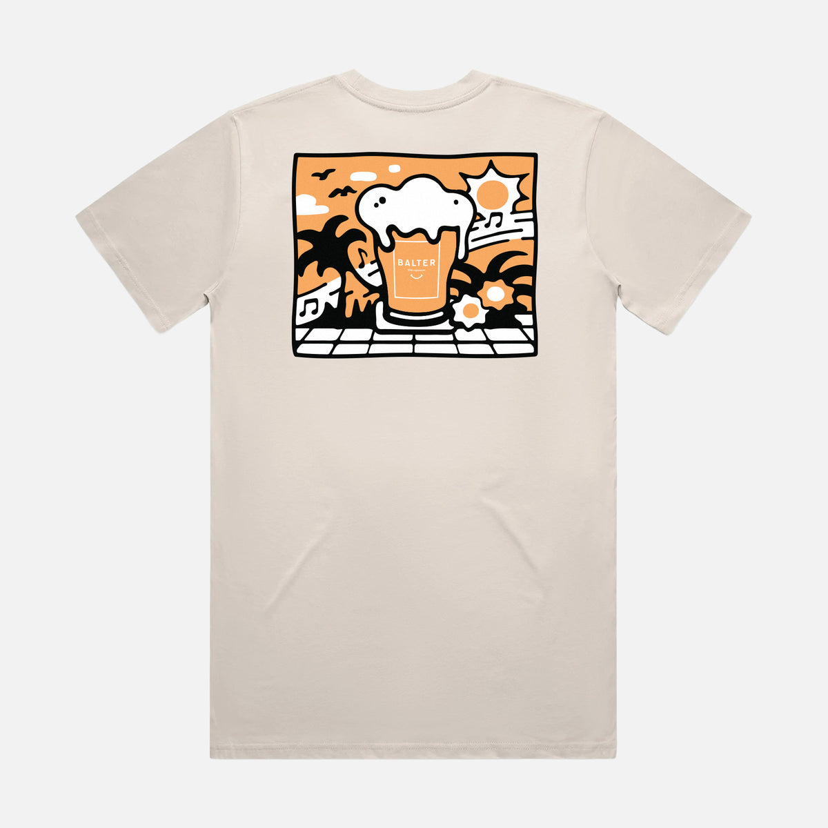 Eazy Hazy Classic Tee - Bone
