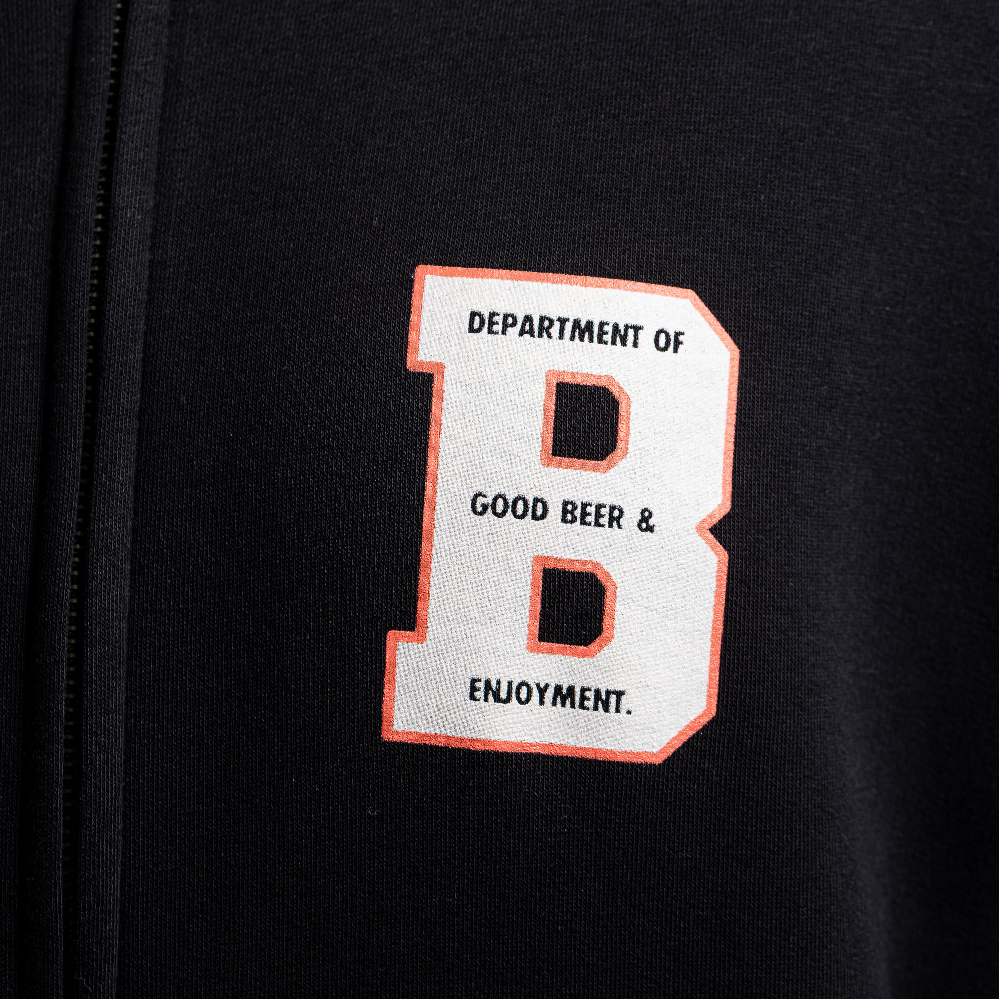 B-Team Zip Hoodie - Black
