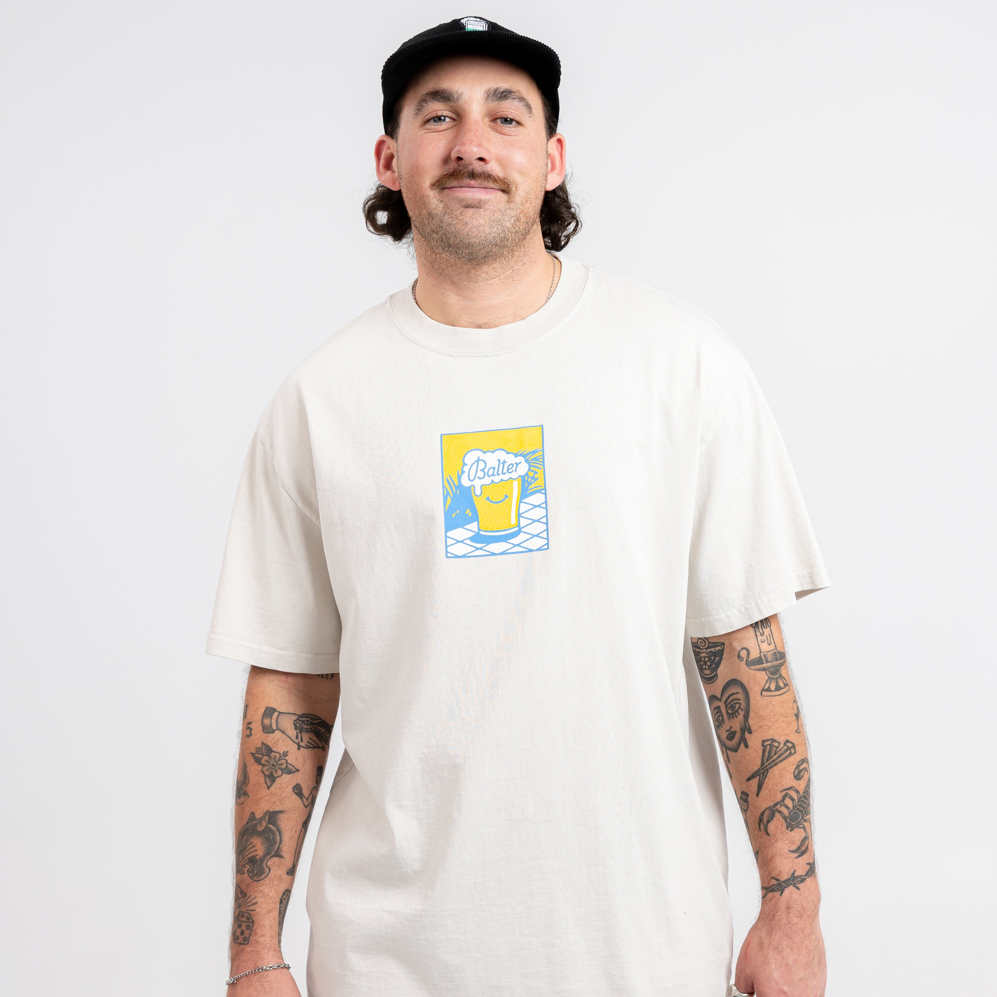 Scenes Heavy Tee - Faded Bone