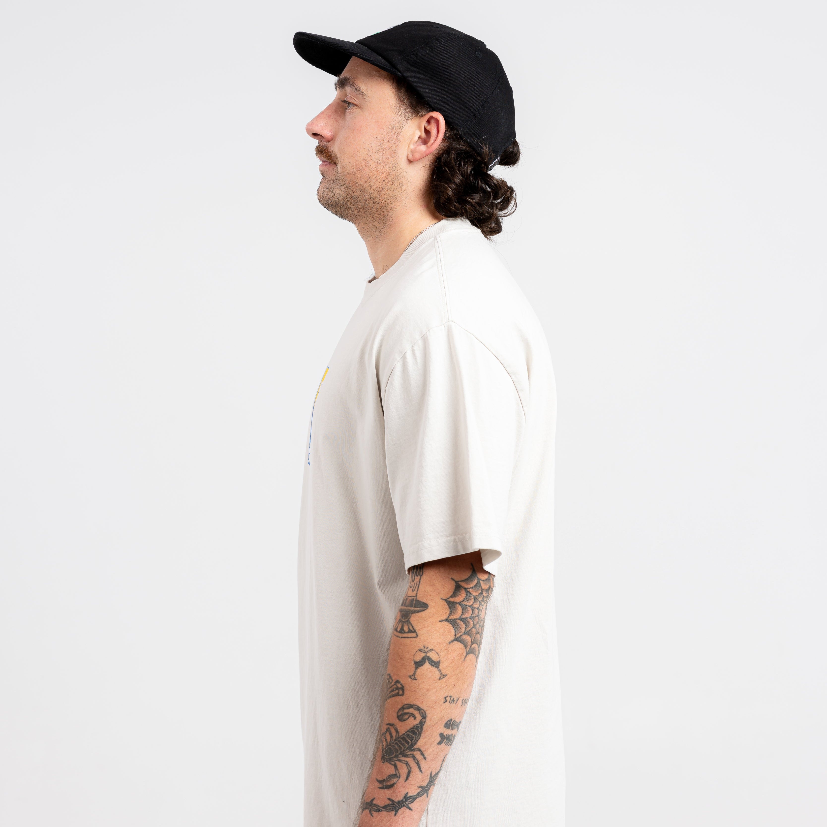 Scenes Heavy Tee - Faded Bone