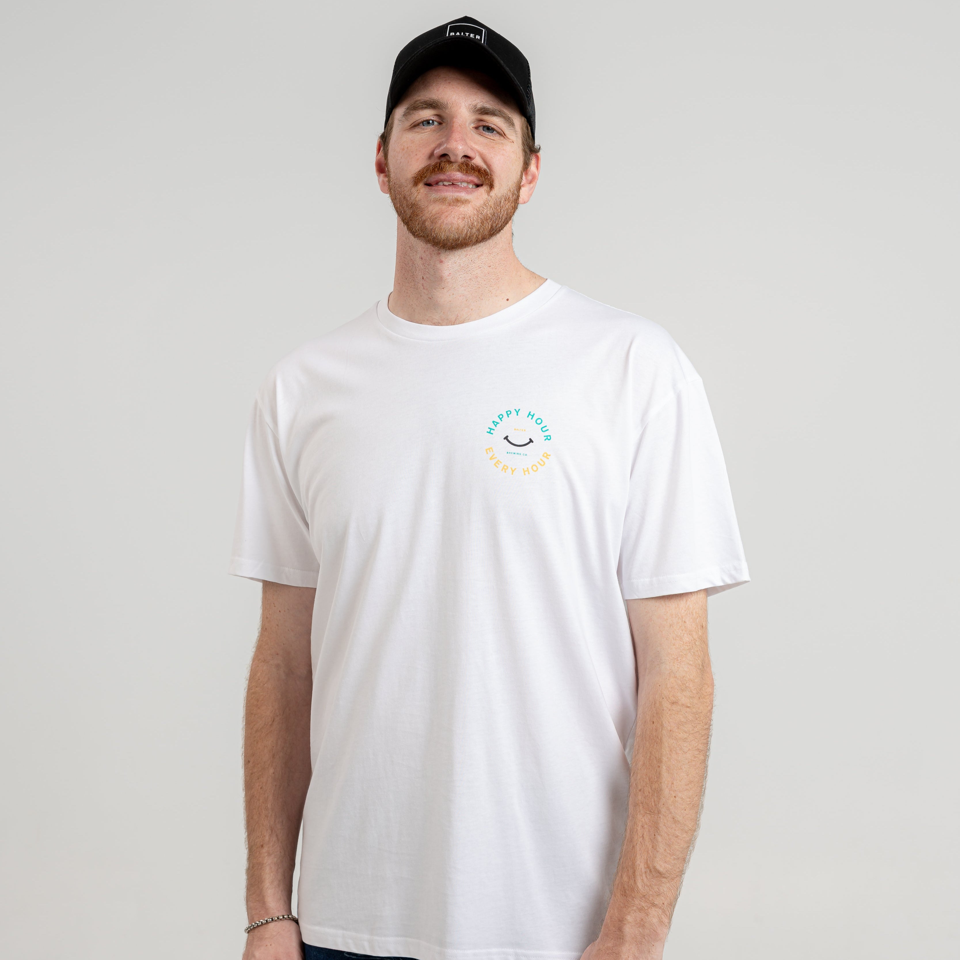 Happy Hour Tee - White