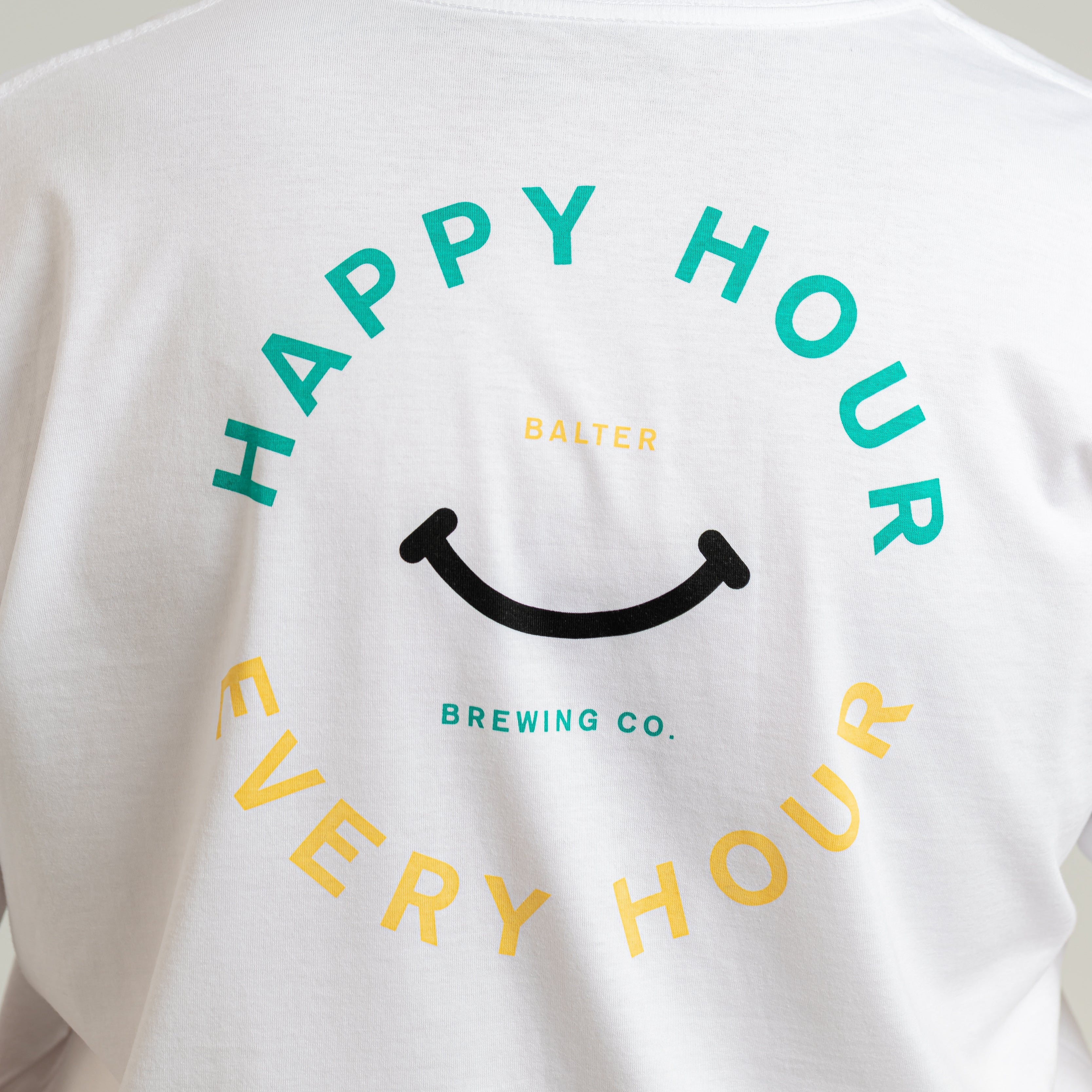 Happy Hour Tee - White