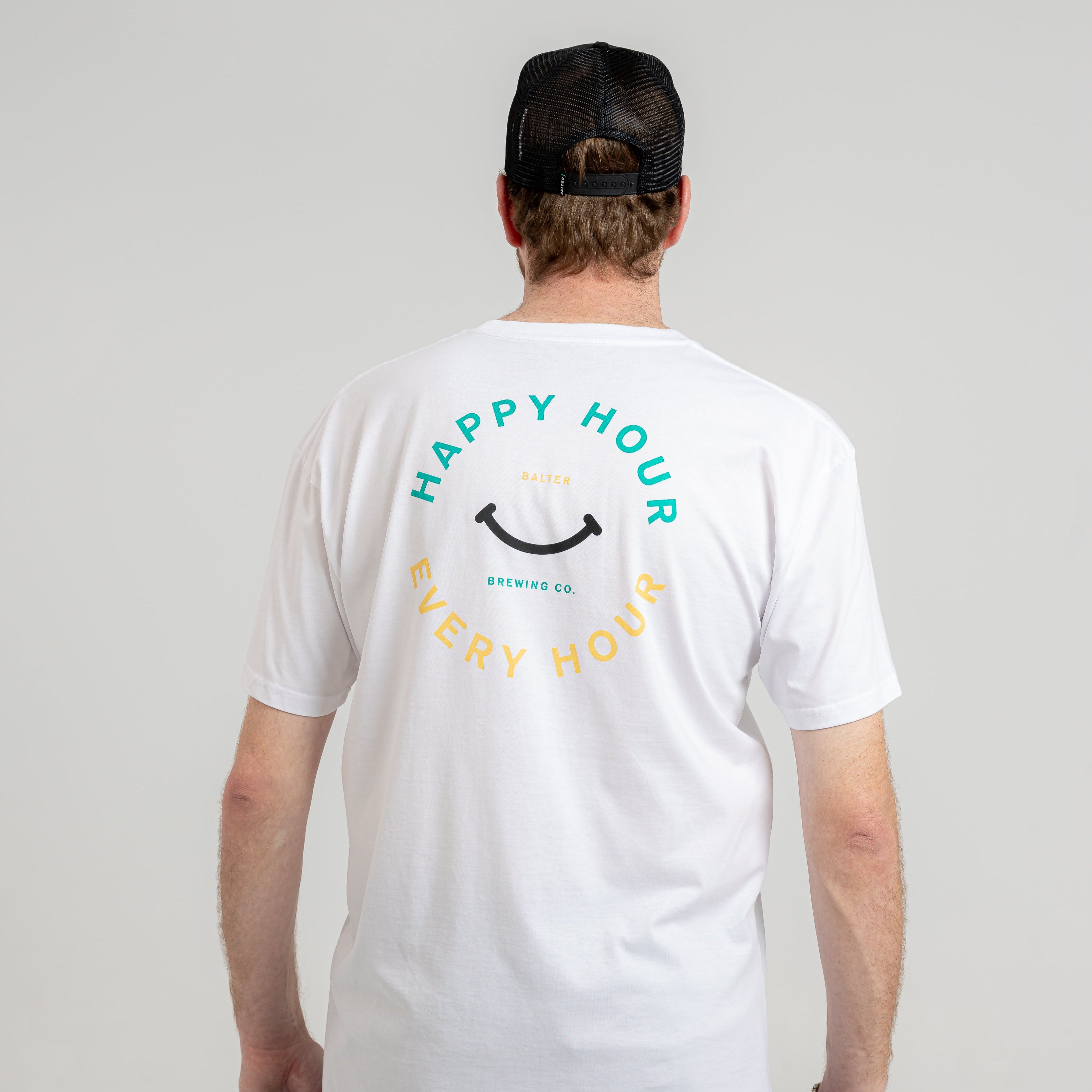 Happy Hour Tee - White