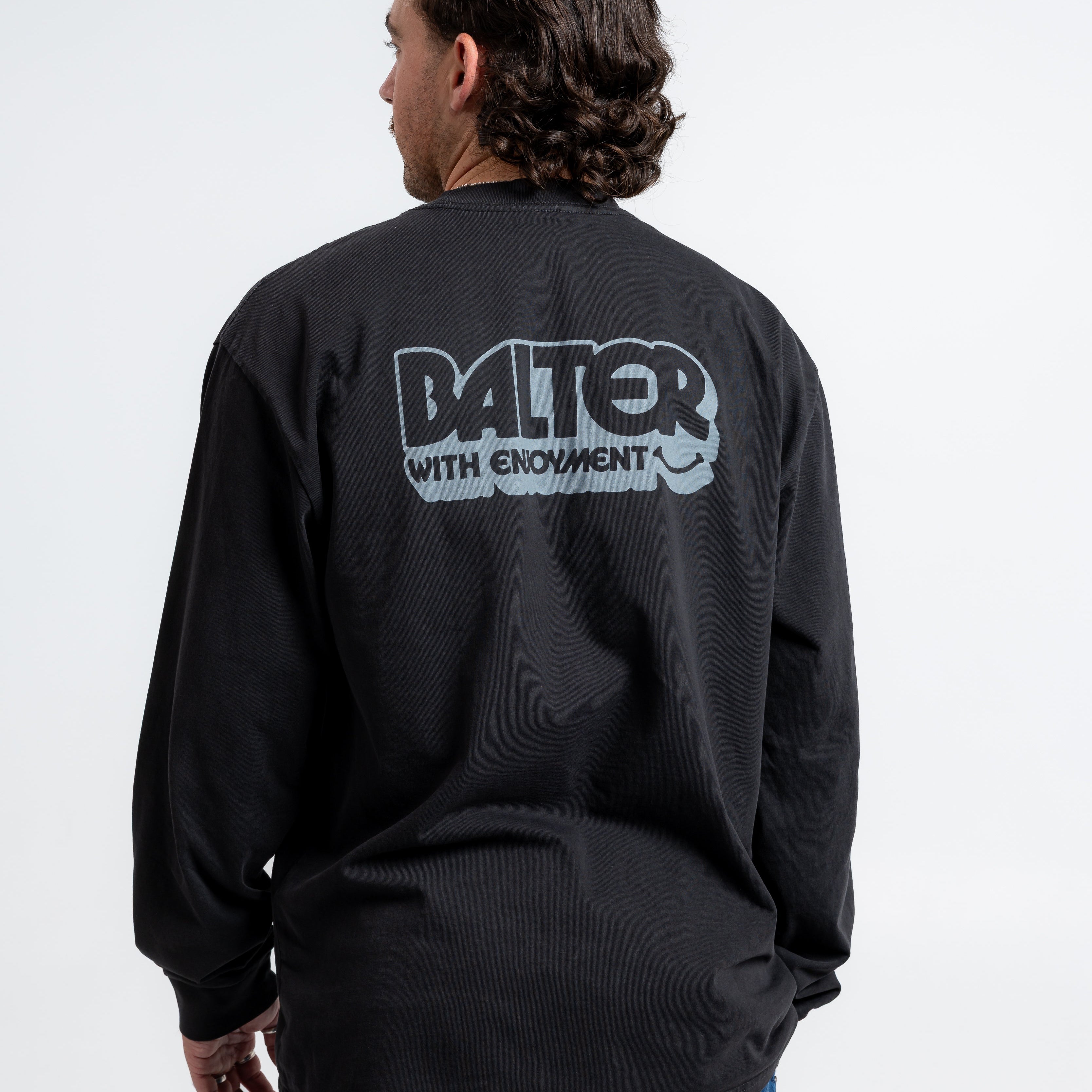 Vol 7 Heavy Long Sleeve - Faded Black