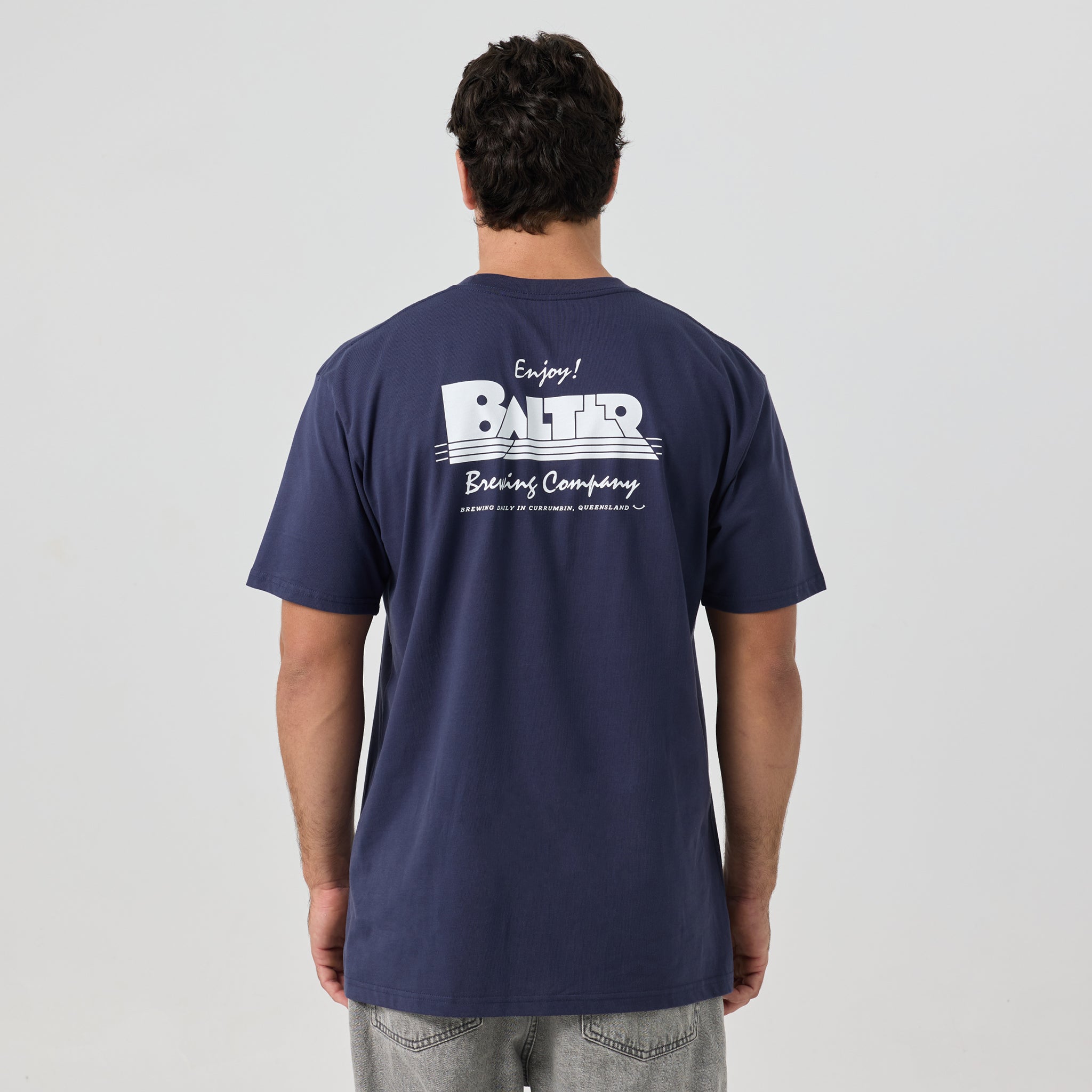 Stairway to Balter Classic Tee - Midnight Blue