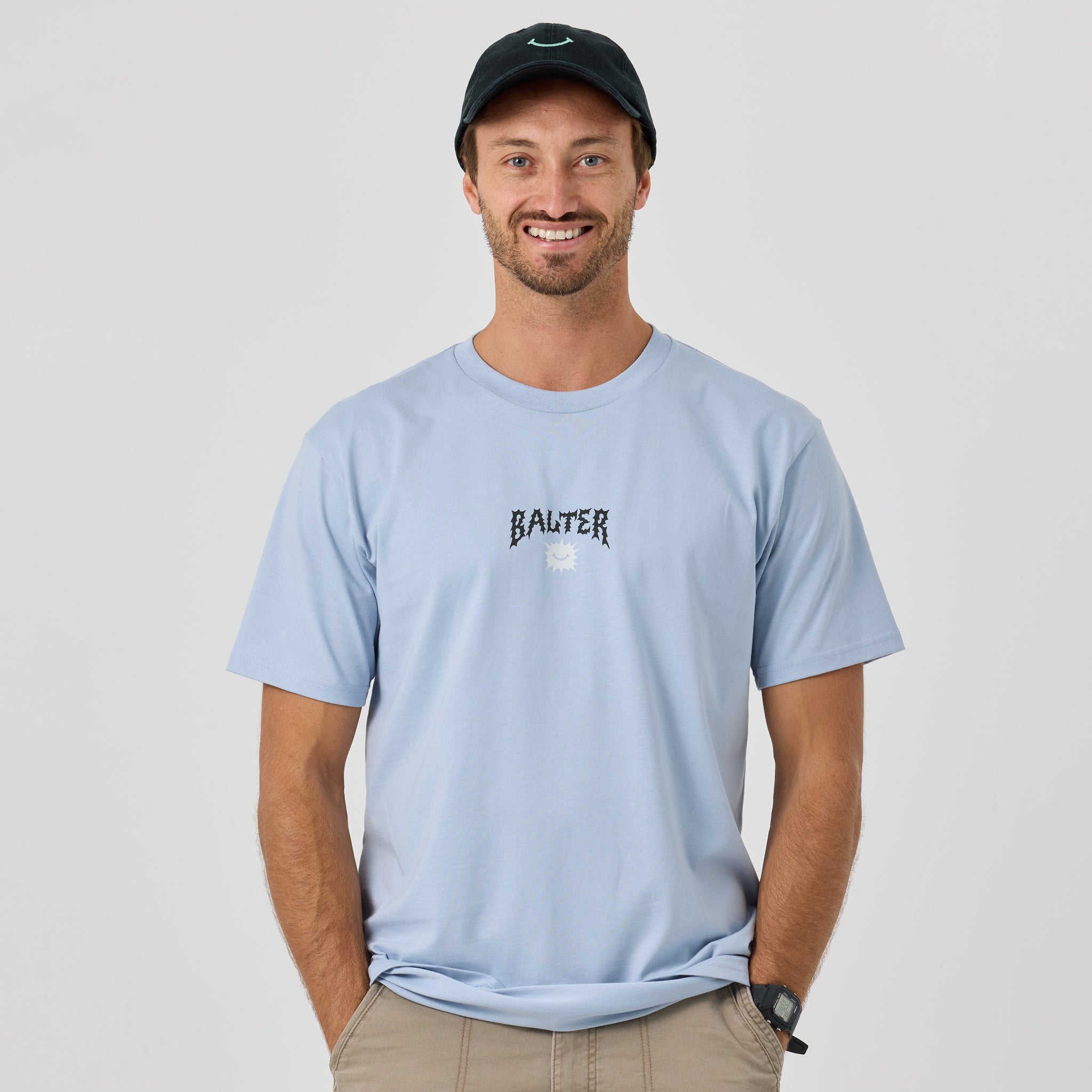 Wave Warp Classic Tee - Powder