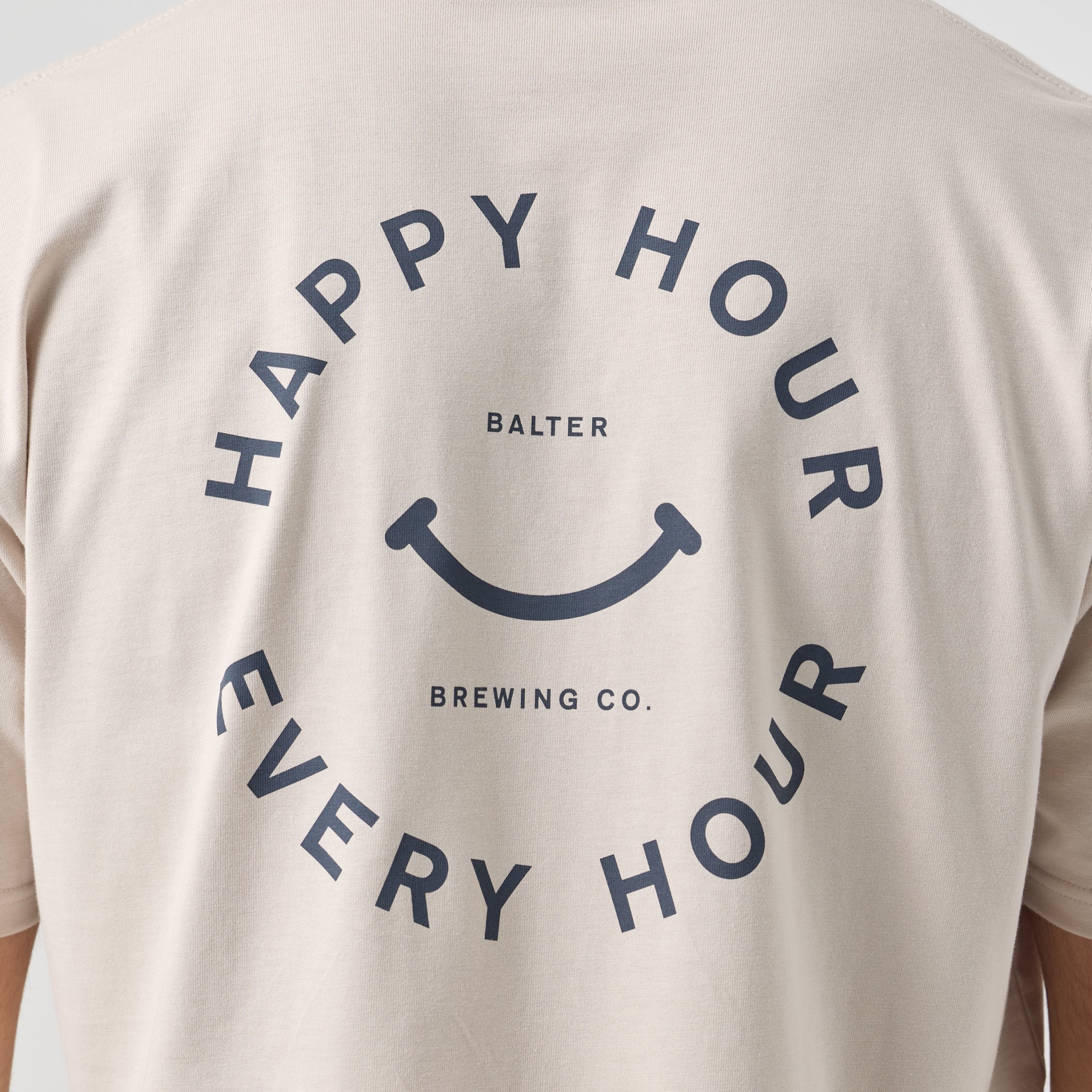 Happy Hour Classic Tee - Bone