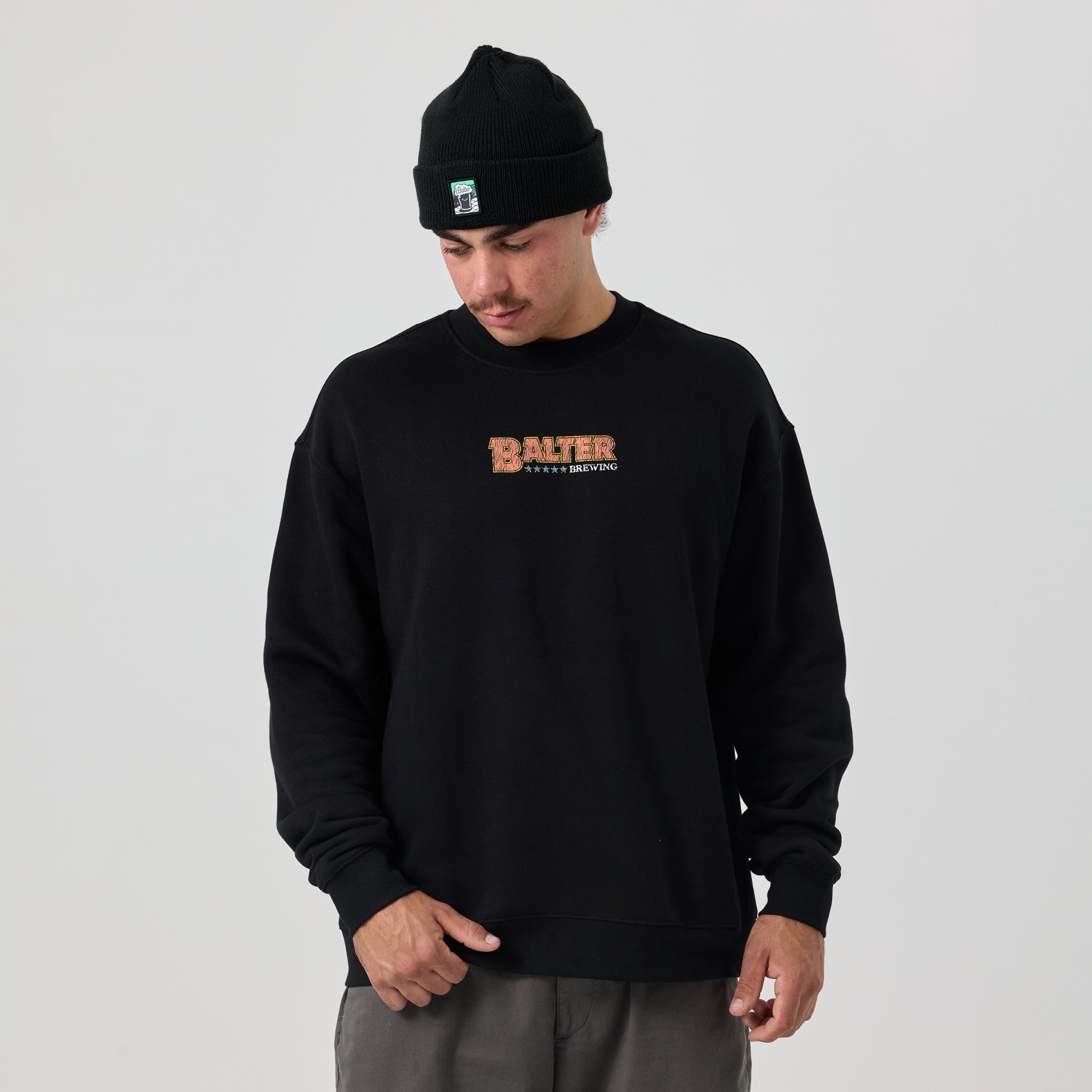 The Cold Standard Relax Crew - Black