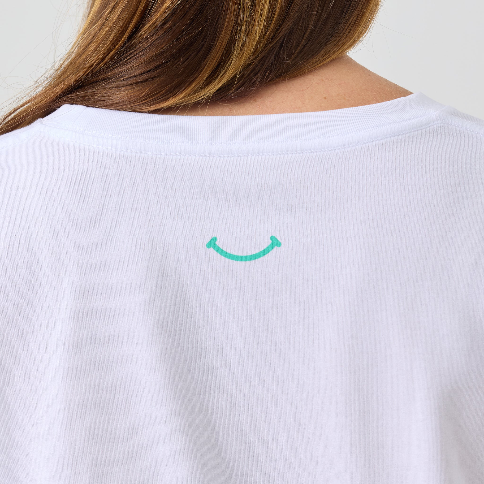 Women's With Enjoyment Long Sleeve - White