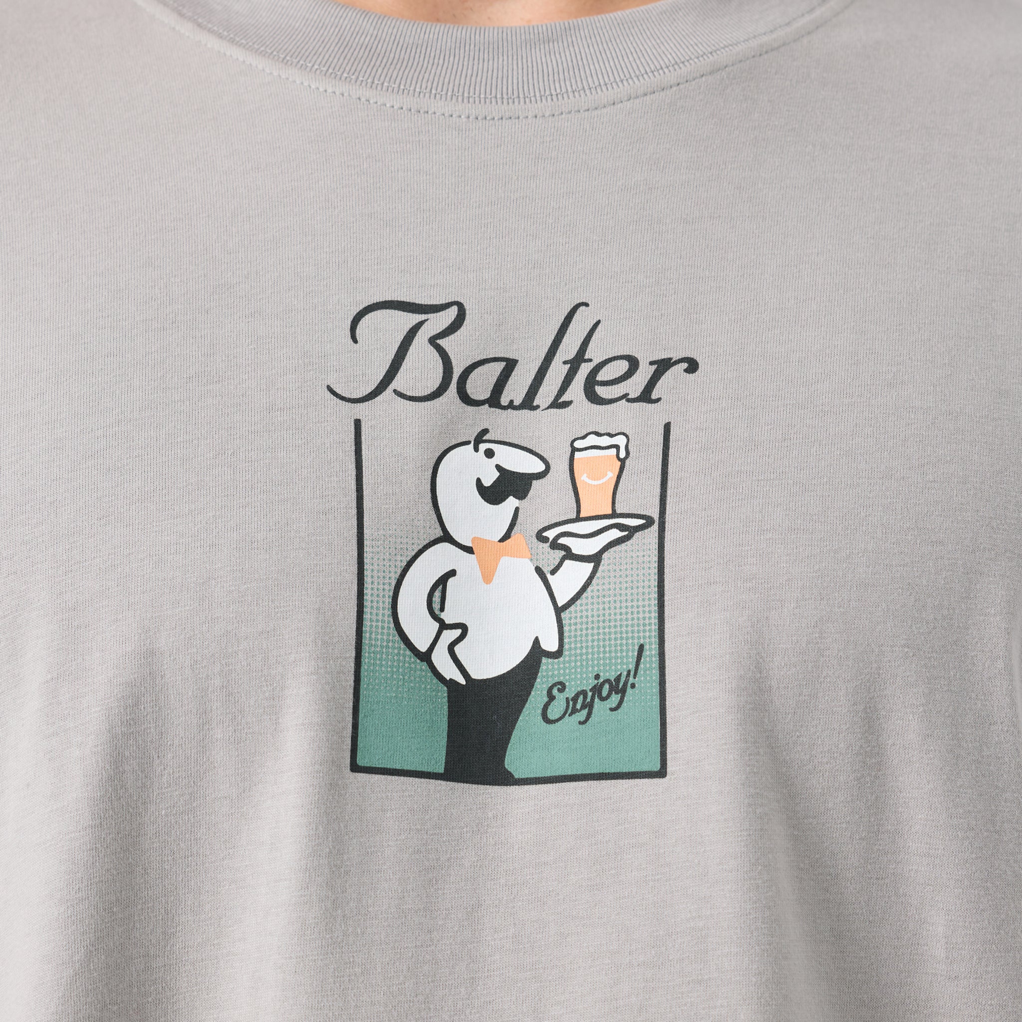 Served Box Tee - Storm