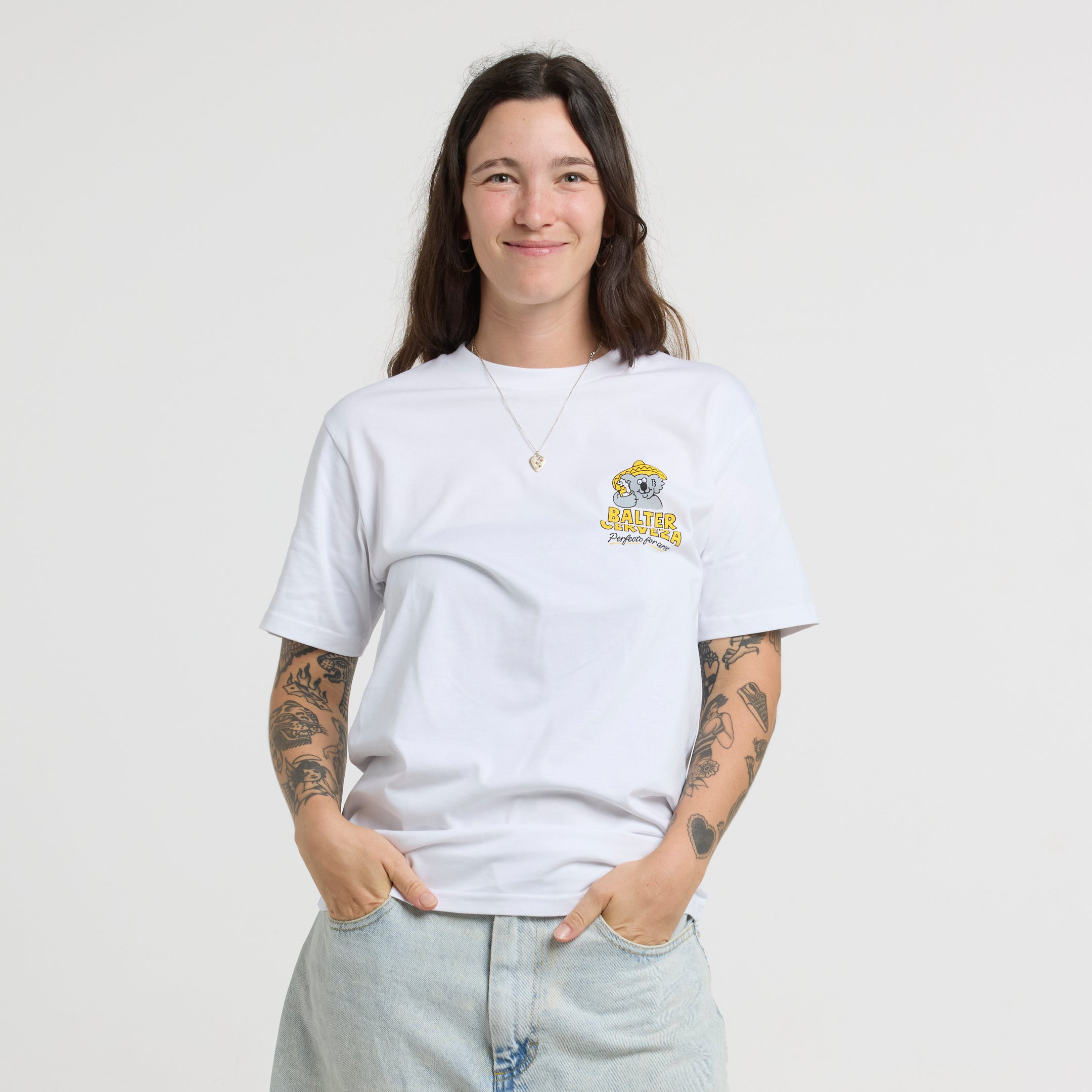 Ozzy Cerveza Classic Tee - White
