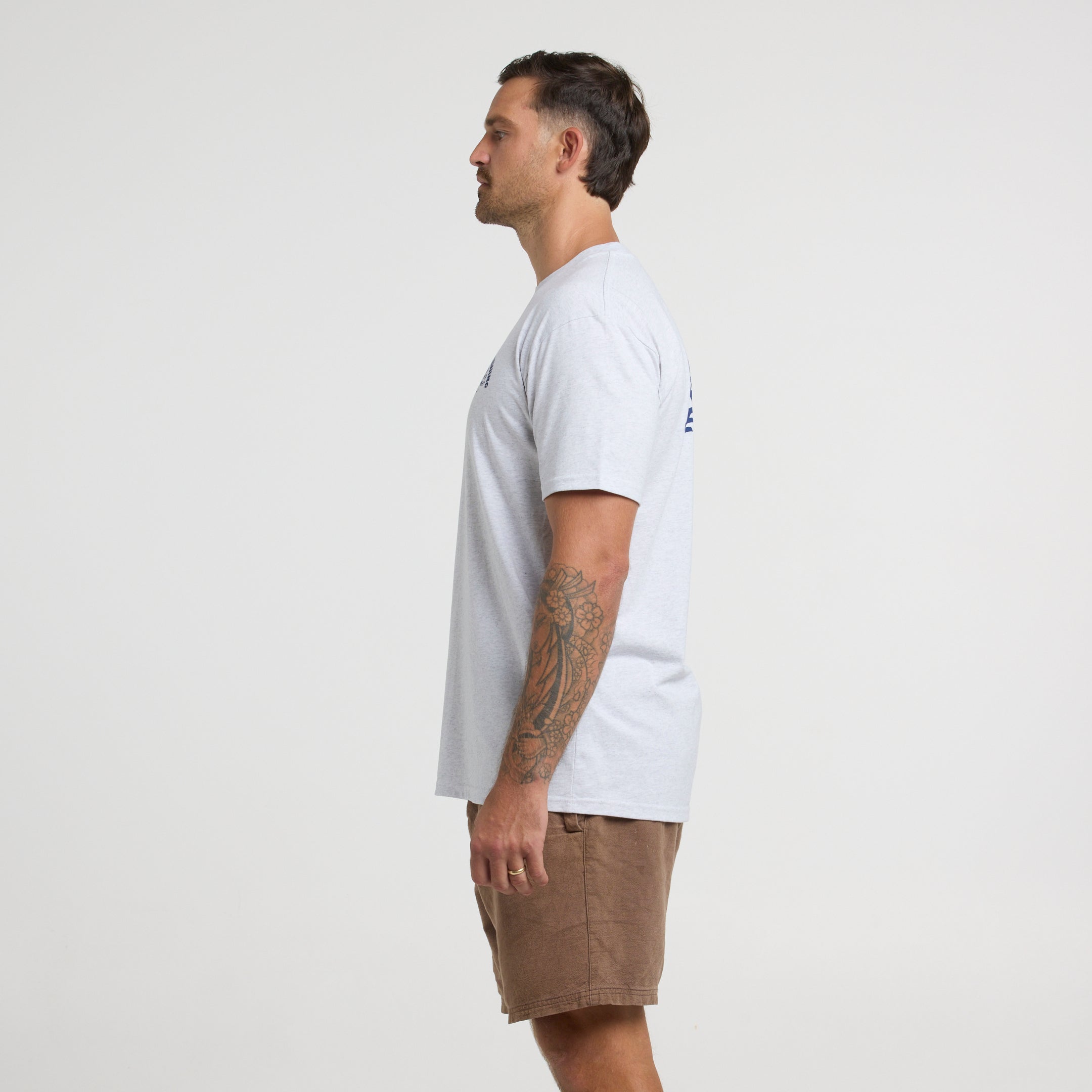 To The Last Drop Classic Tee - White Marle