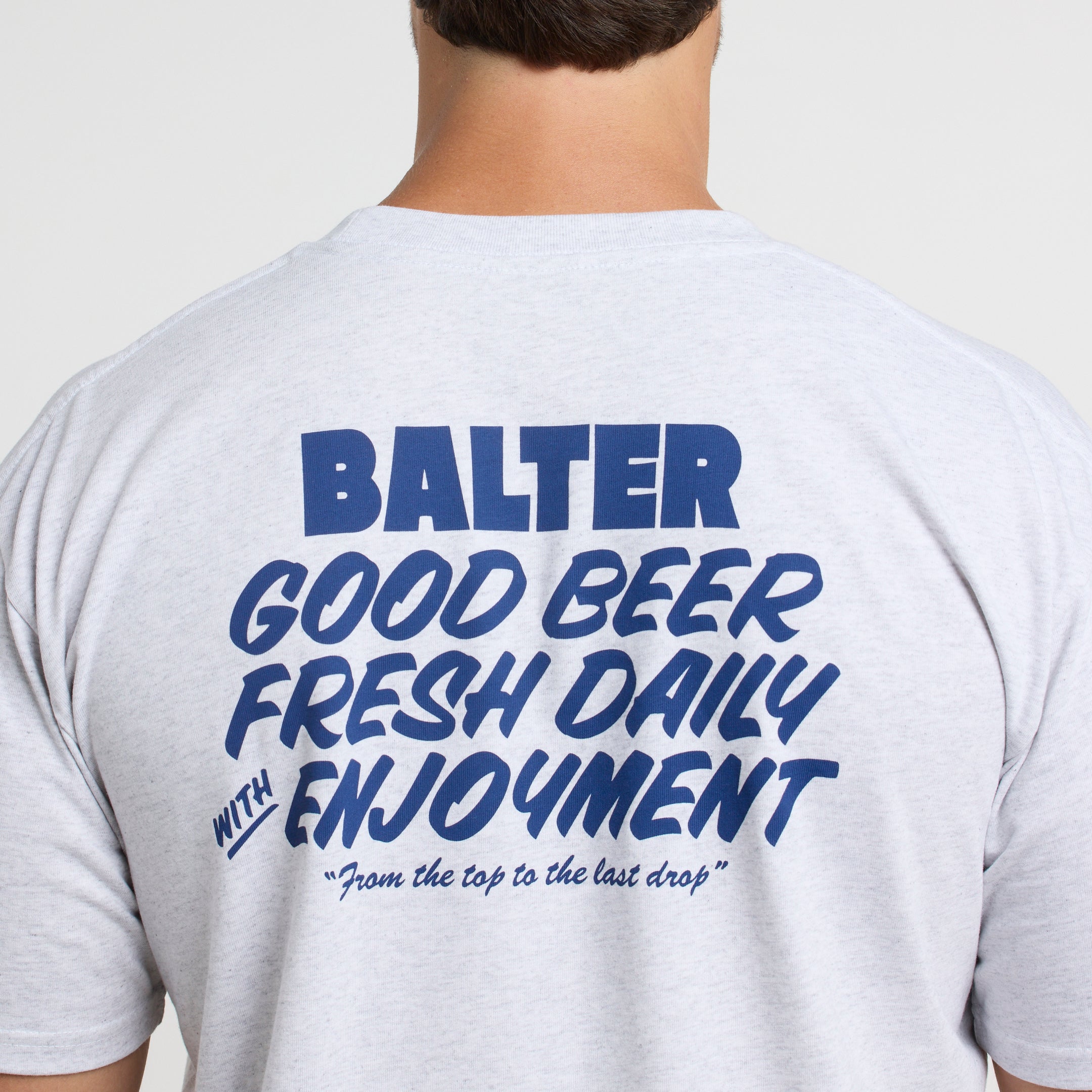 To The Last Drop Classic Tee - White Marle