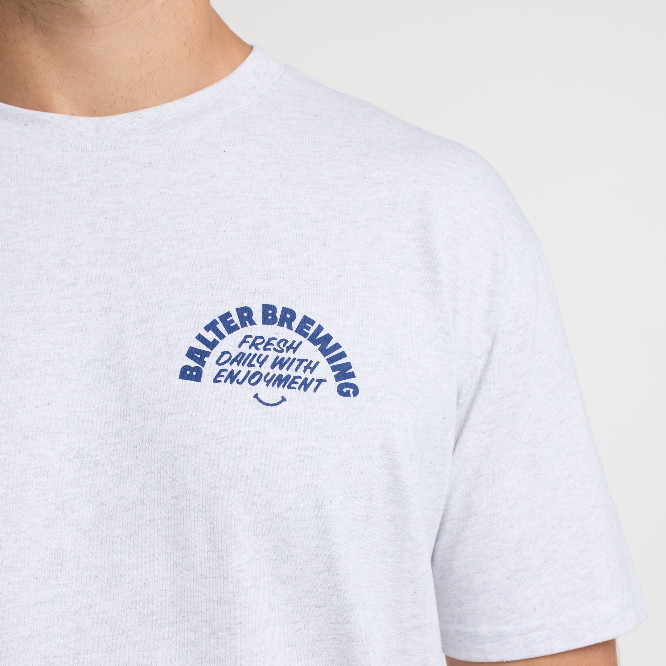 To The Last Drop Classic Tee - White Marle