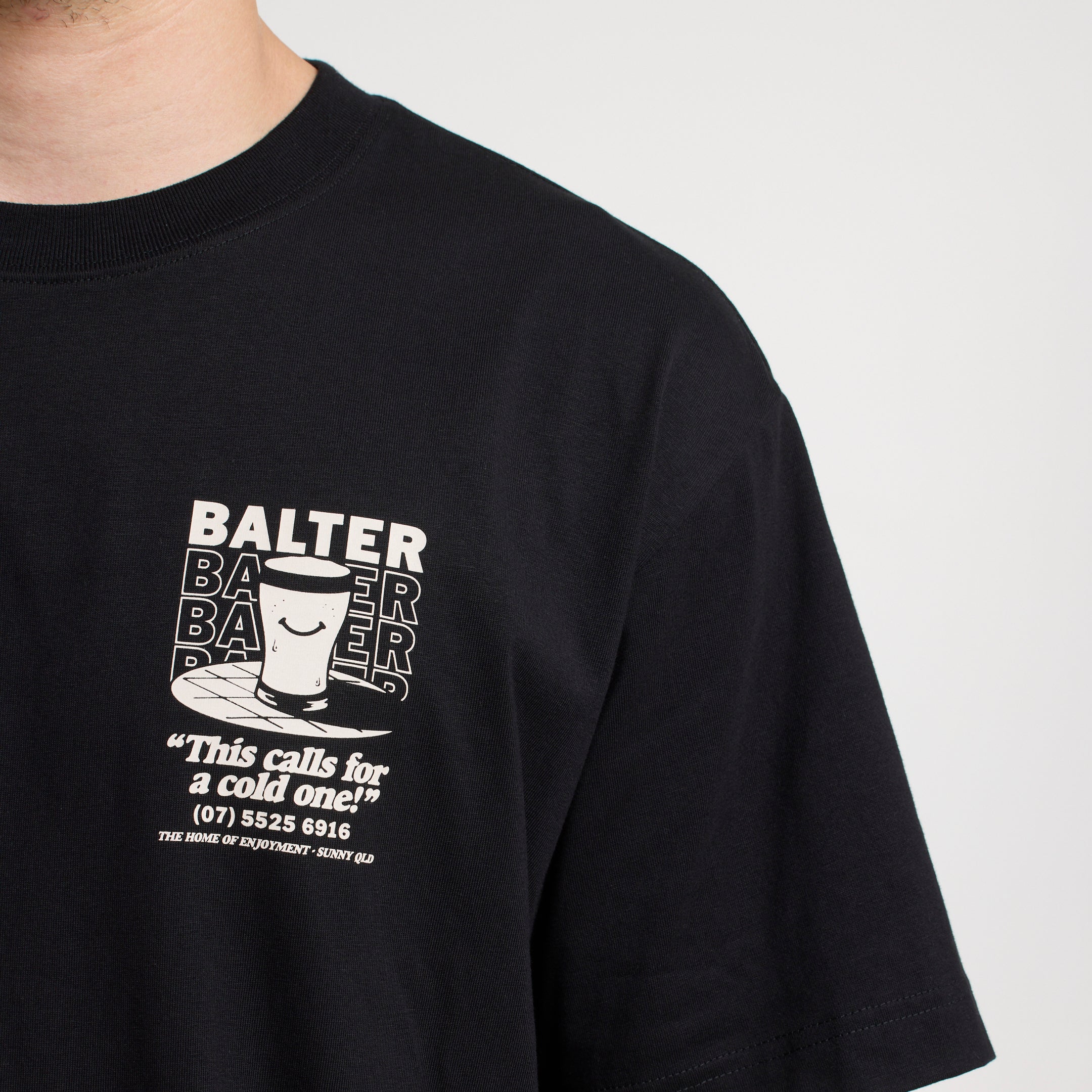 Cold One Box Tee - Black