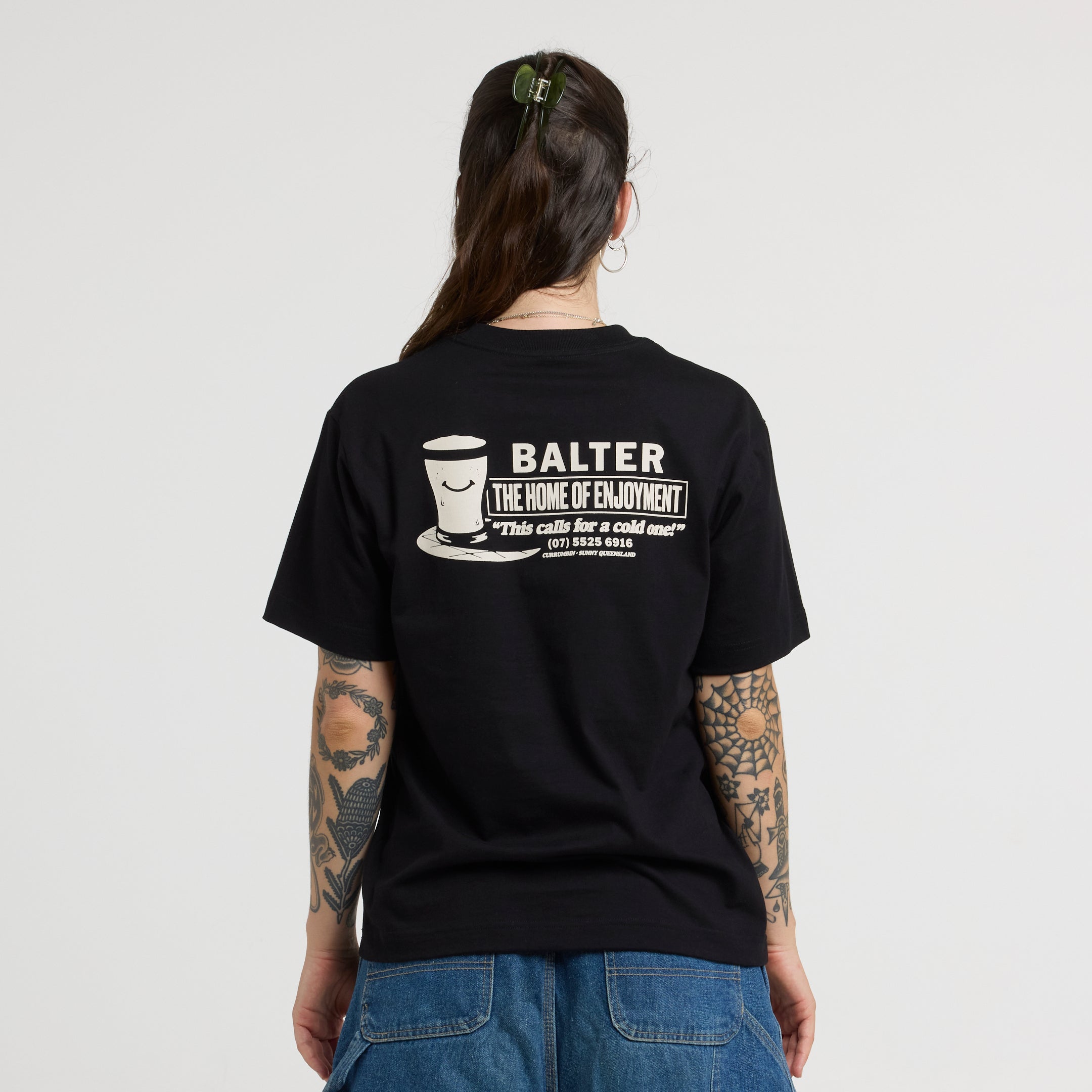 Cold One Box Tee - Black