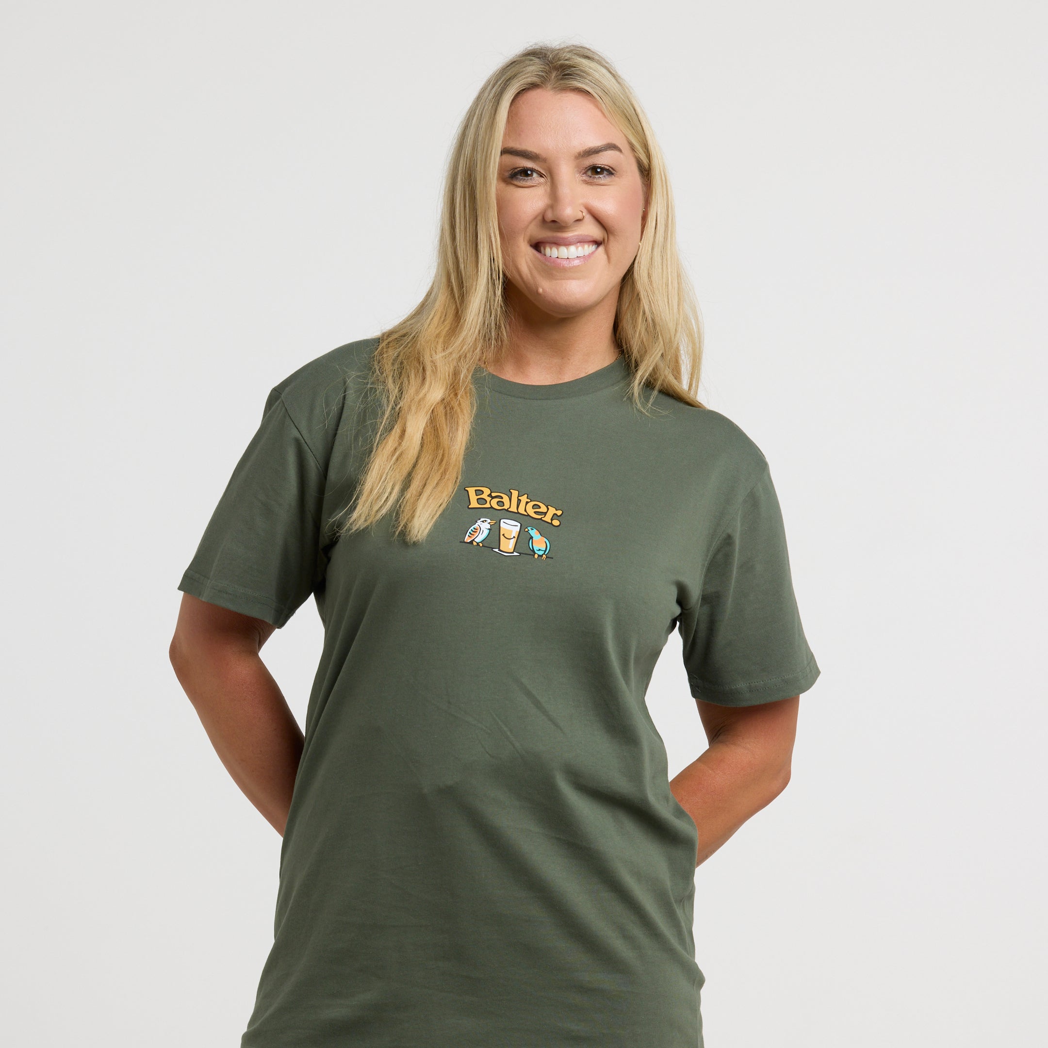 Birds & BEER Tee - Cypress