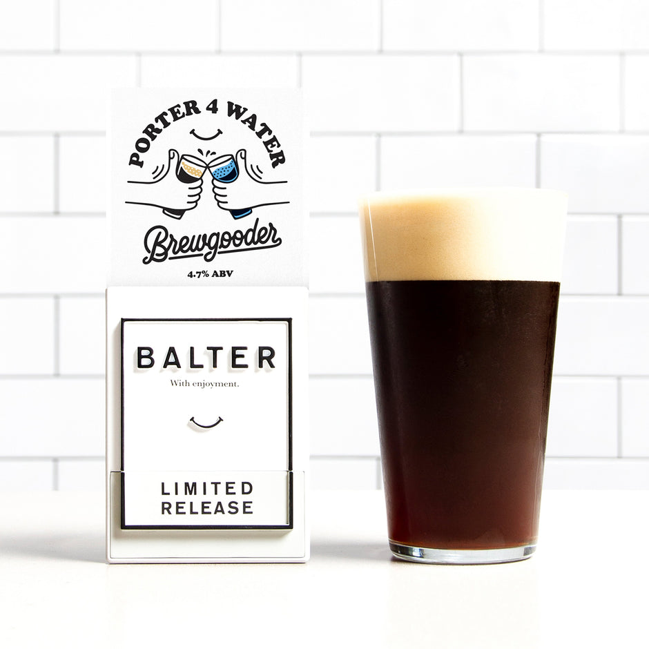 Porter 4 Water' apart of the Brewgooder Global Gathering
