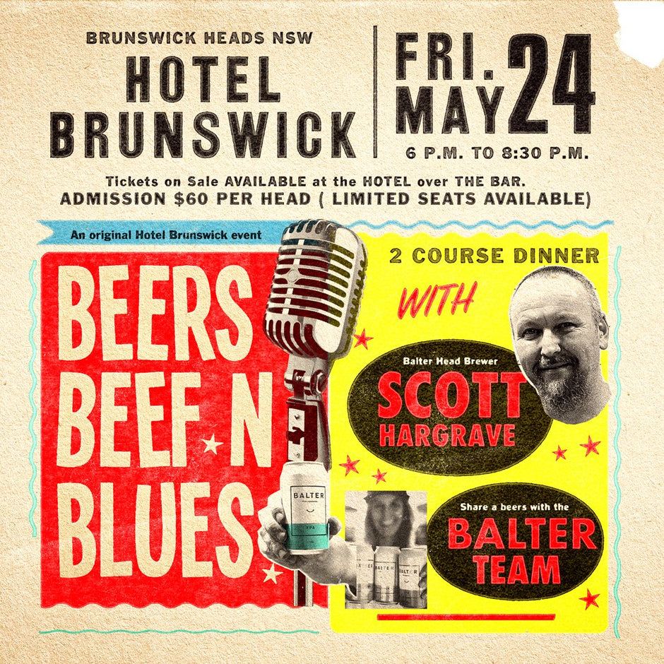Beers, Beef &amp; Blues at Hotel Brunswick