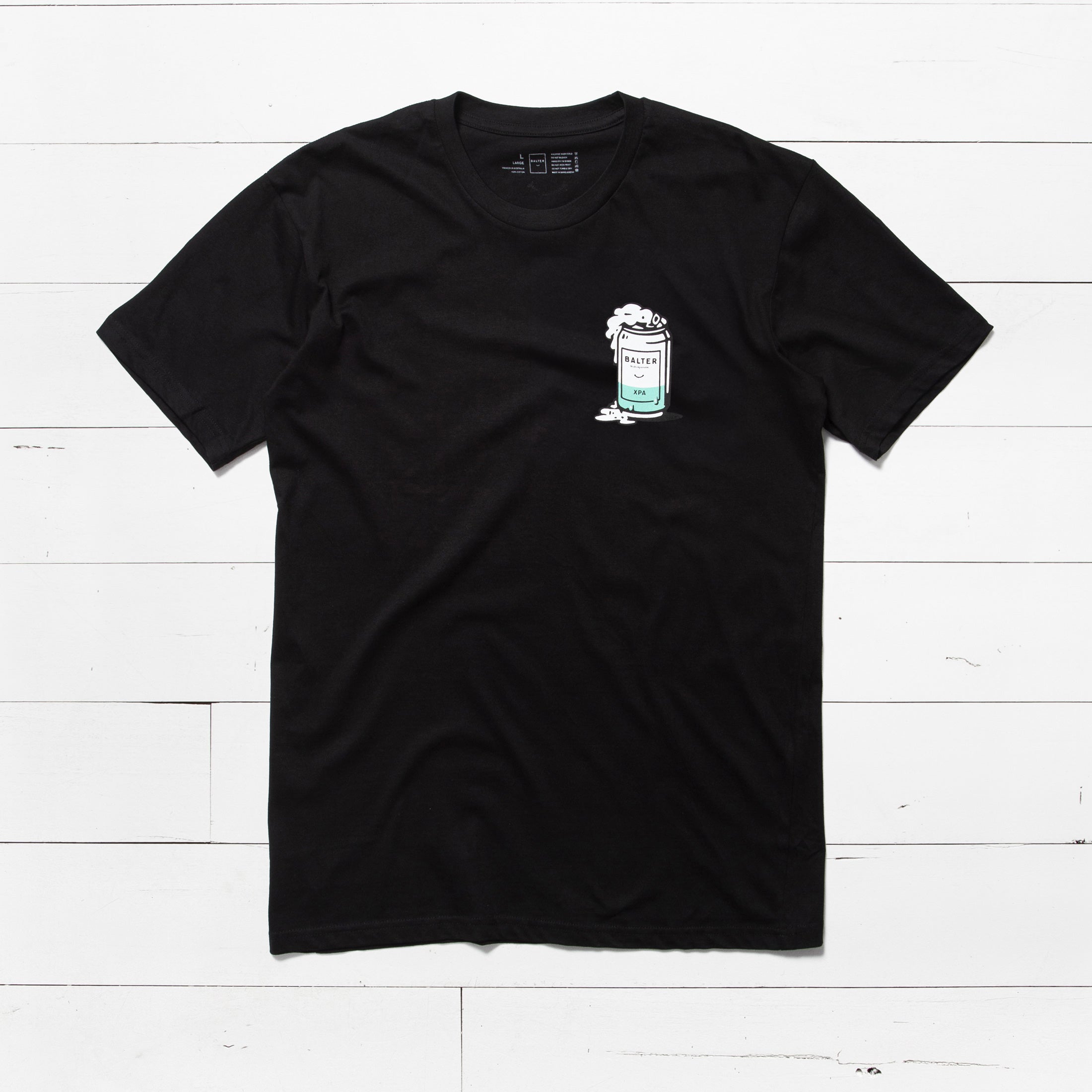 Deconstructed Can Tee - Black