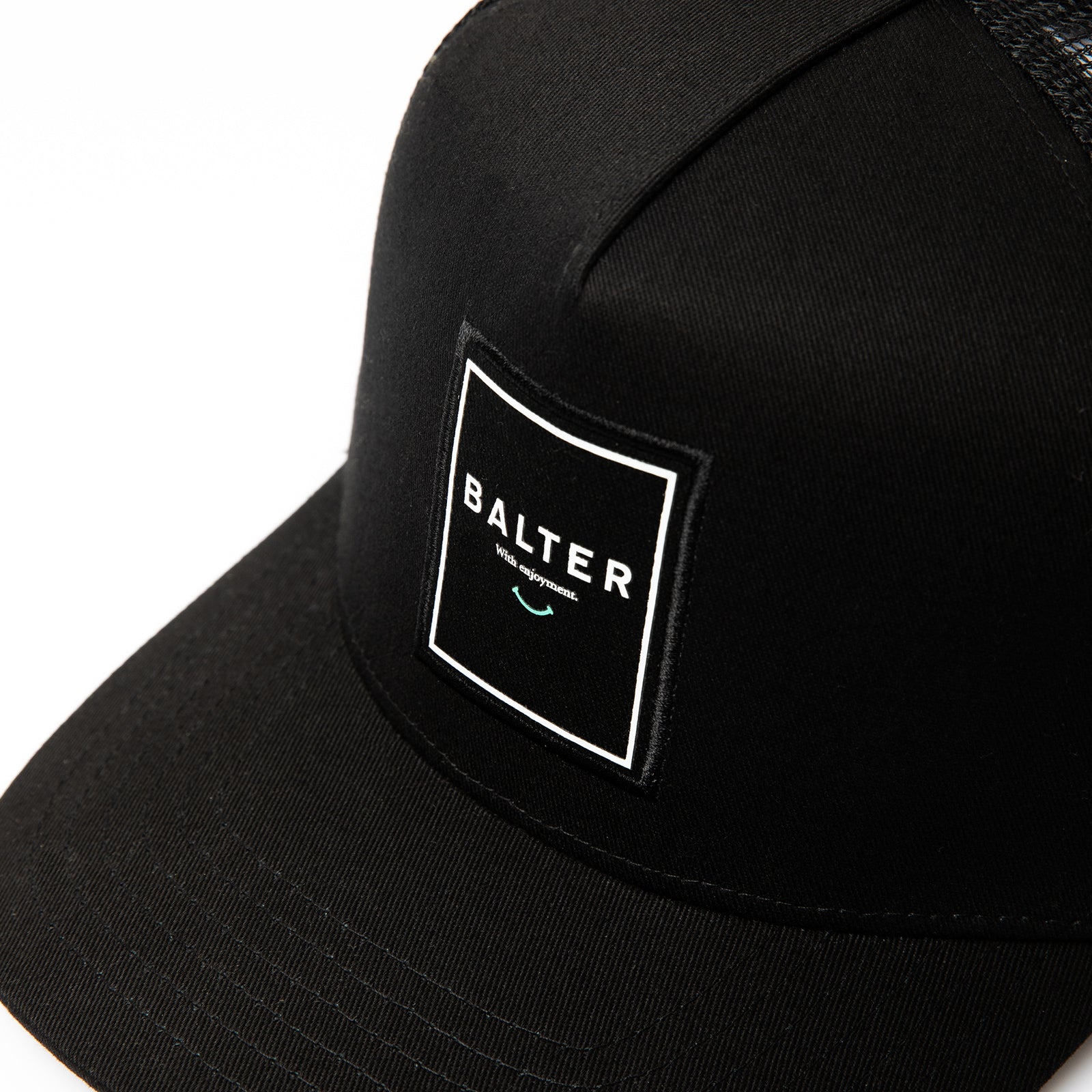 Logo Trucker - Black