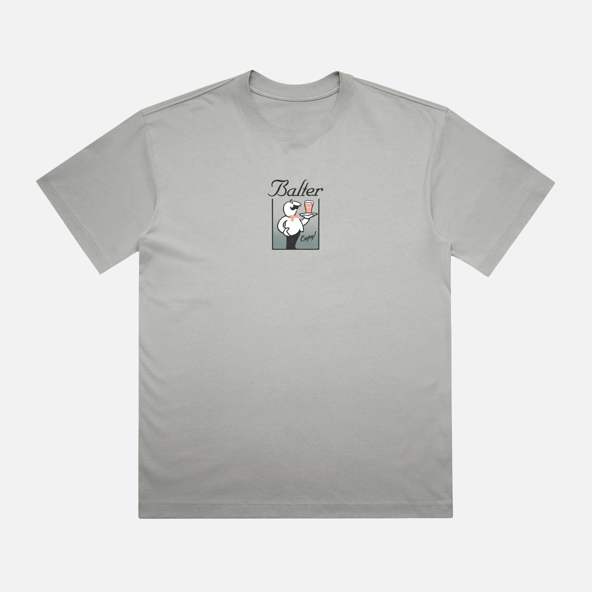 Served Box Tee - Storm