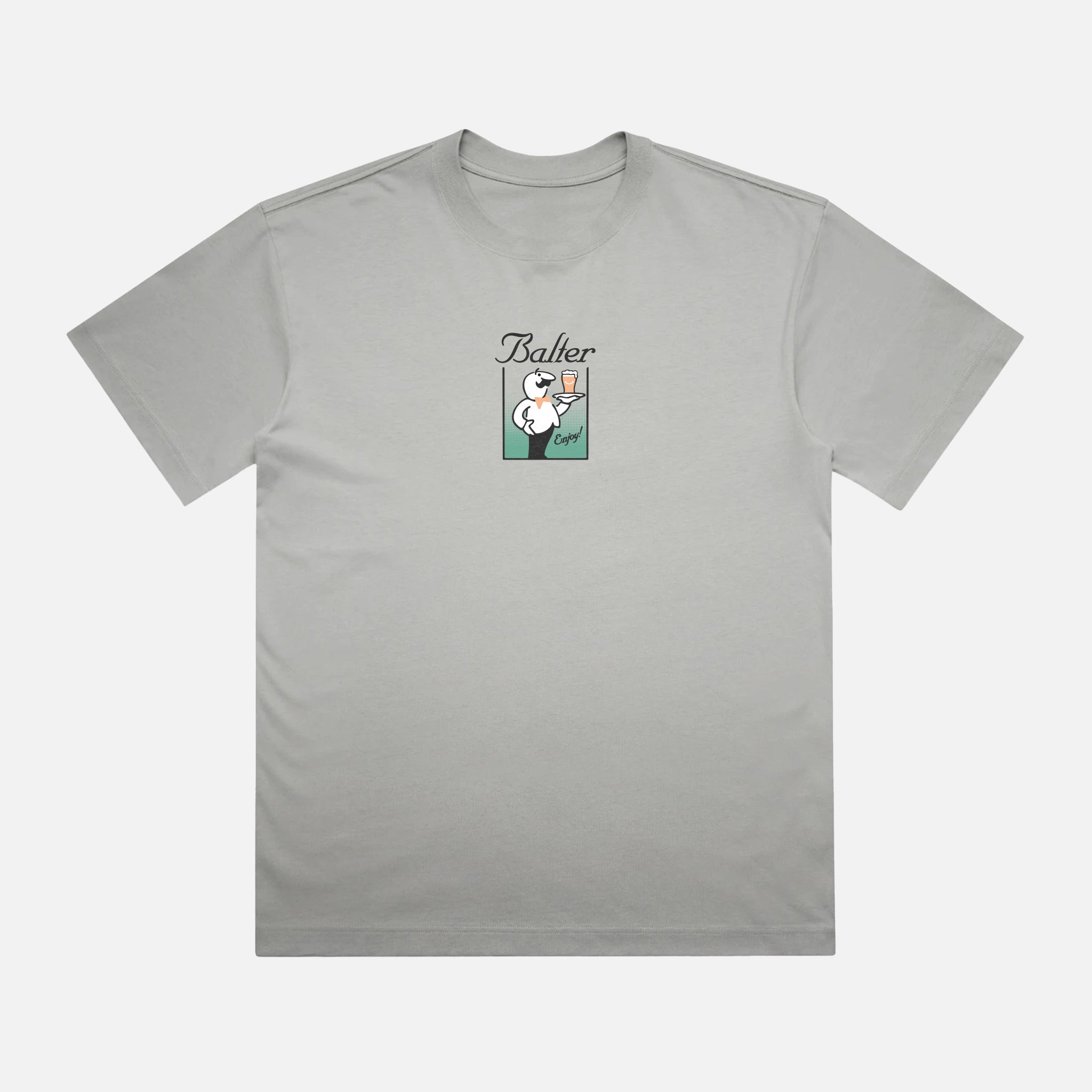 Served Box Tee - Storm