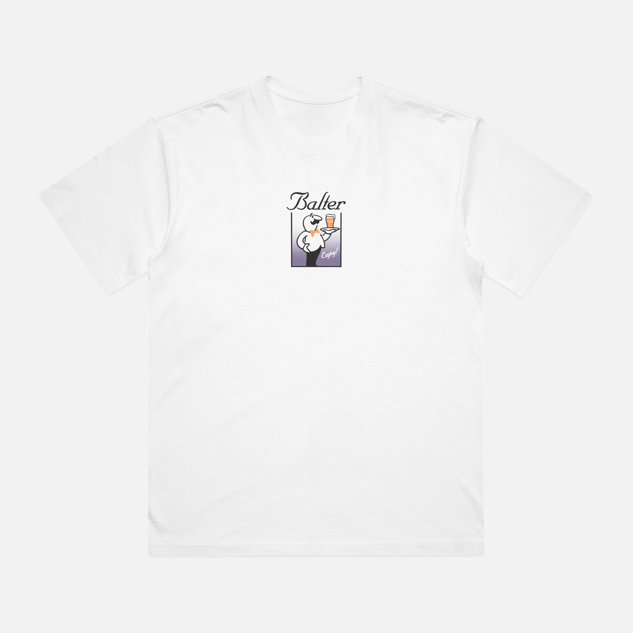 Served Box Tee - White
