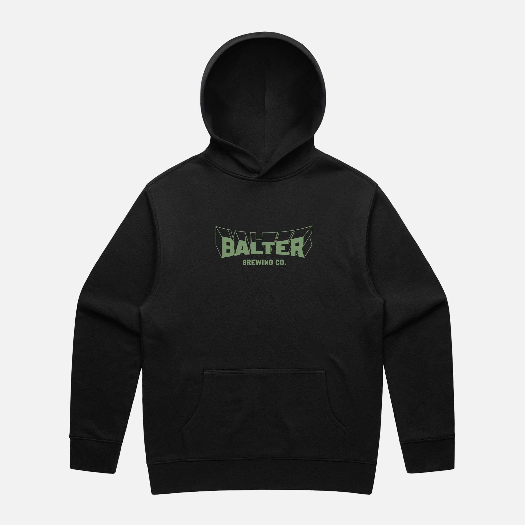 Three Dee Relax Hoodie - Black