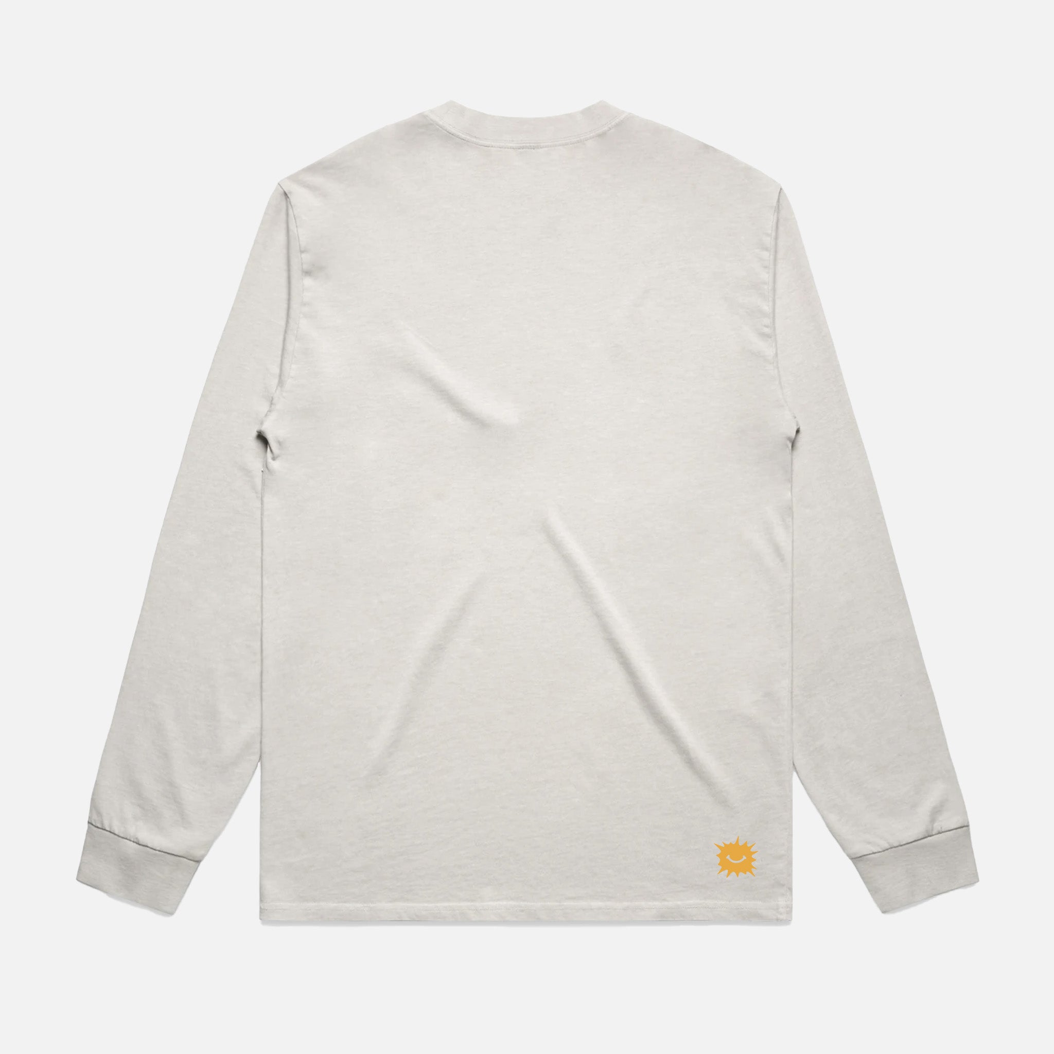 Wave Warp Heavy Long Sleeve - Faded Bone