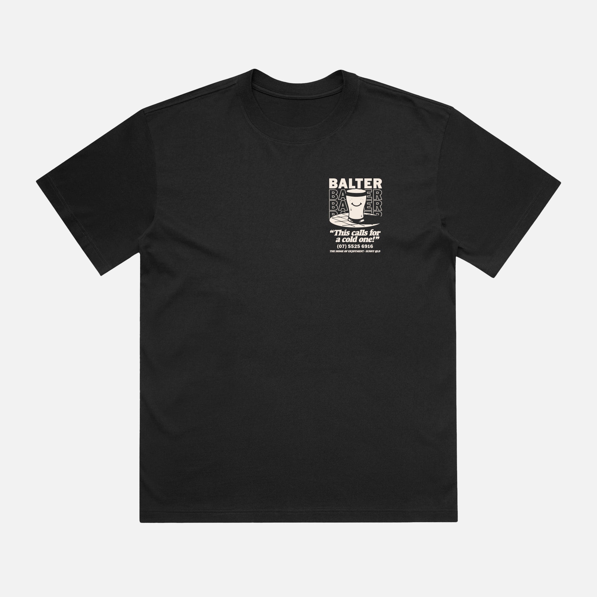 Cold One Box Tee - Black