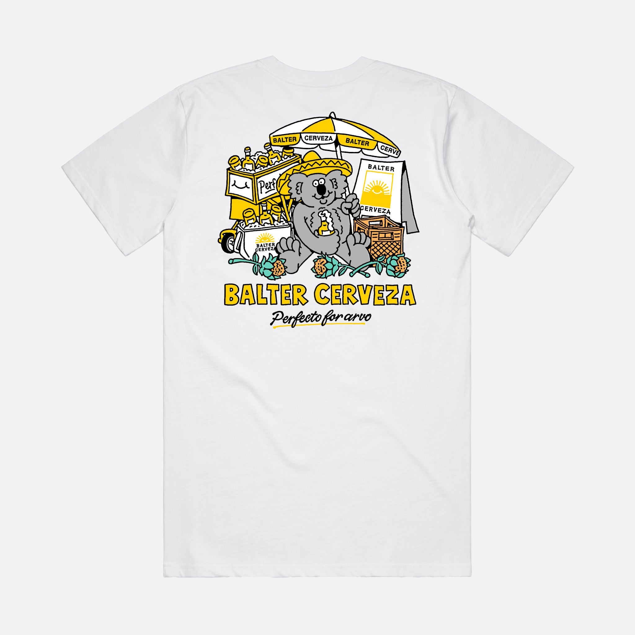 Ozzy Cerveza Classic Tee - White