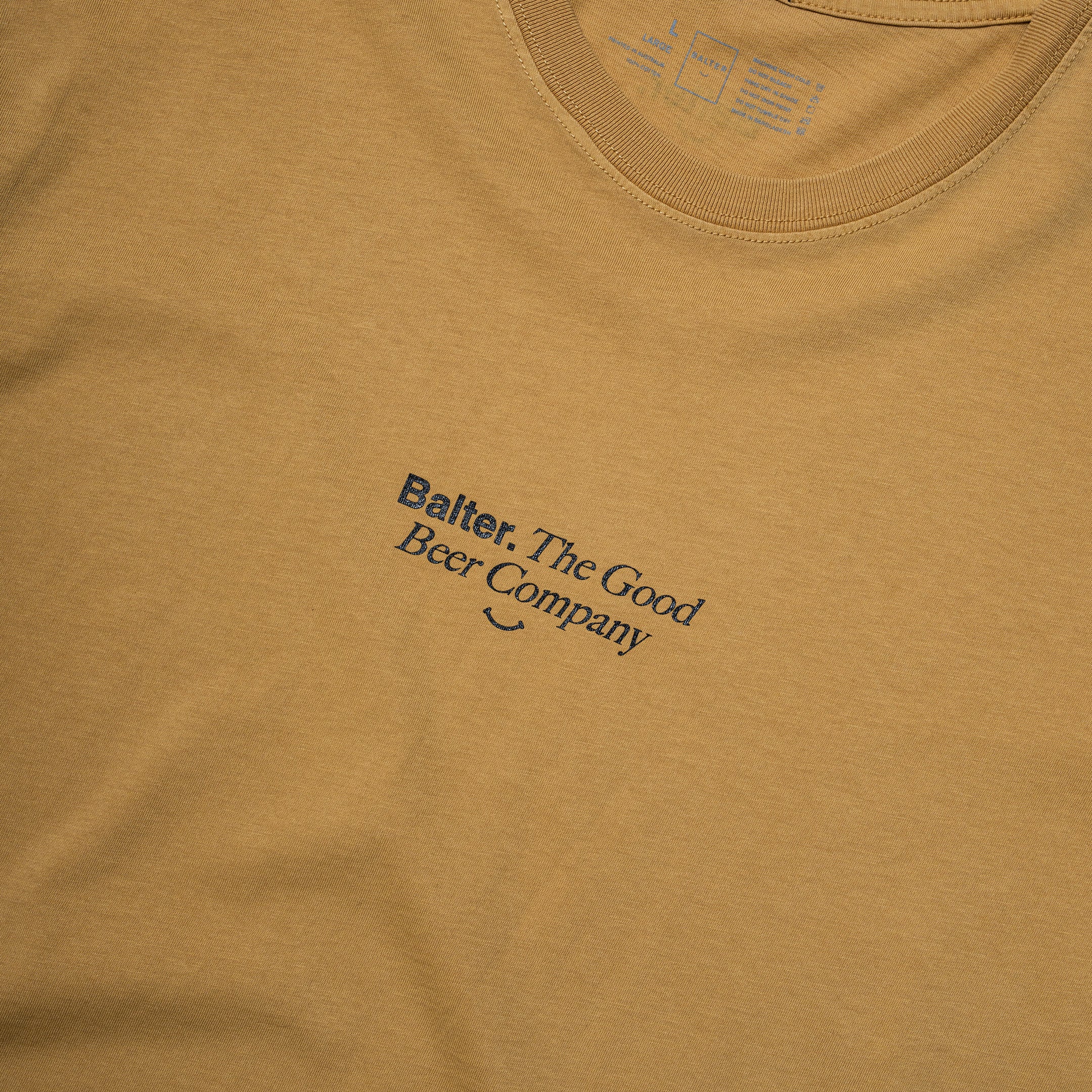 Align Faded Tee - Faded Mustard